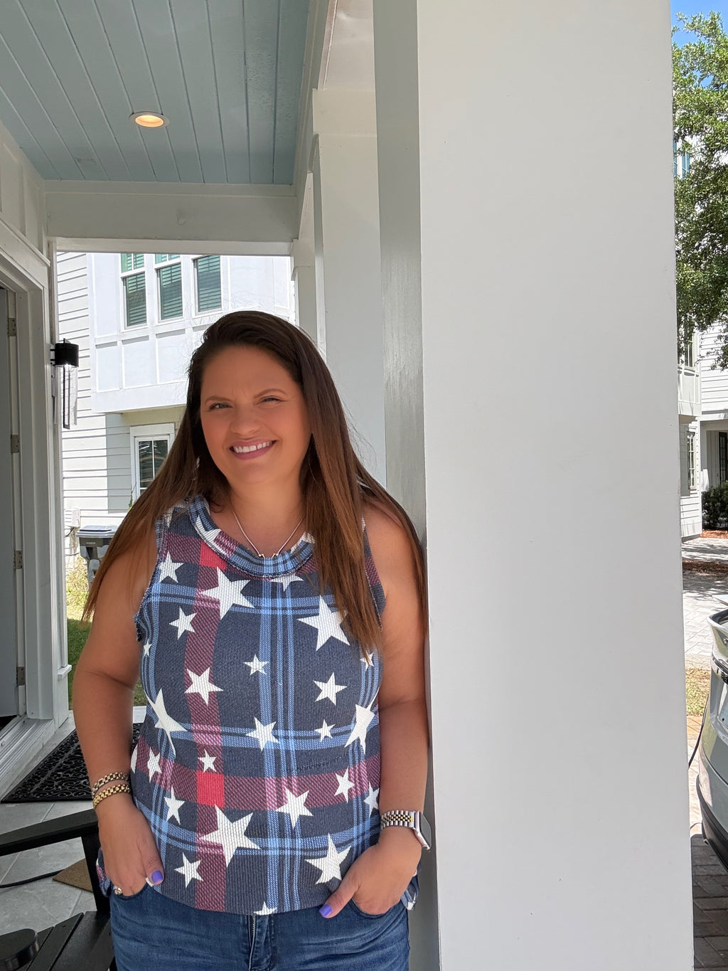 Plaid Star Top by HeimishUSA (ARRAY) — Ships 2-3 weeks - BFF Here
