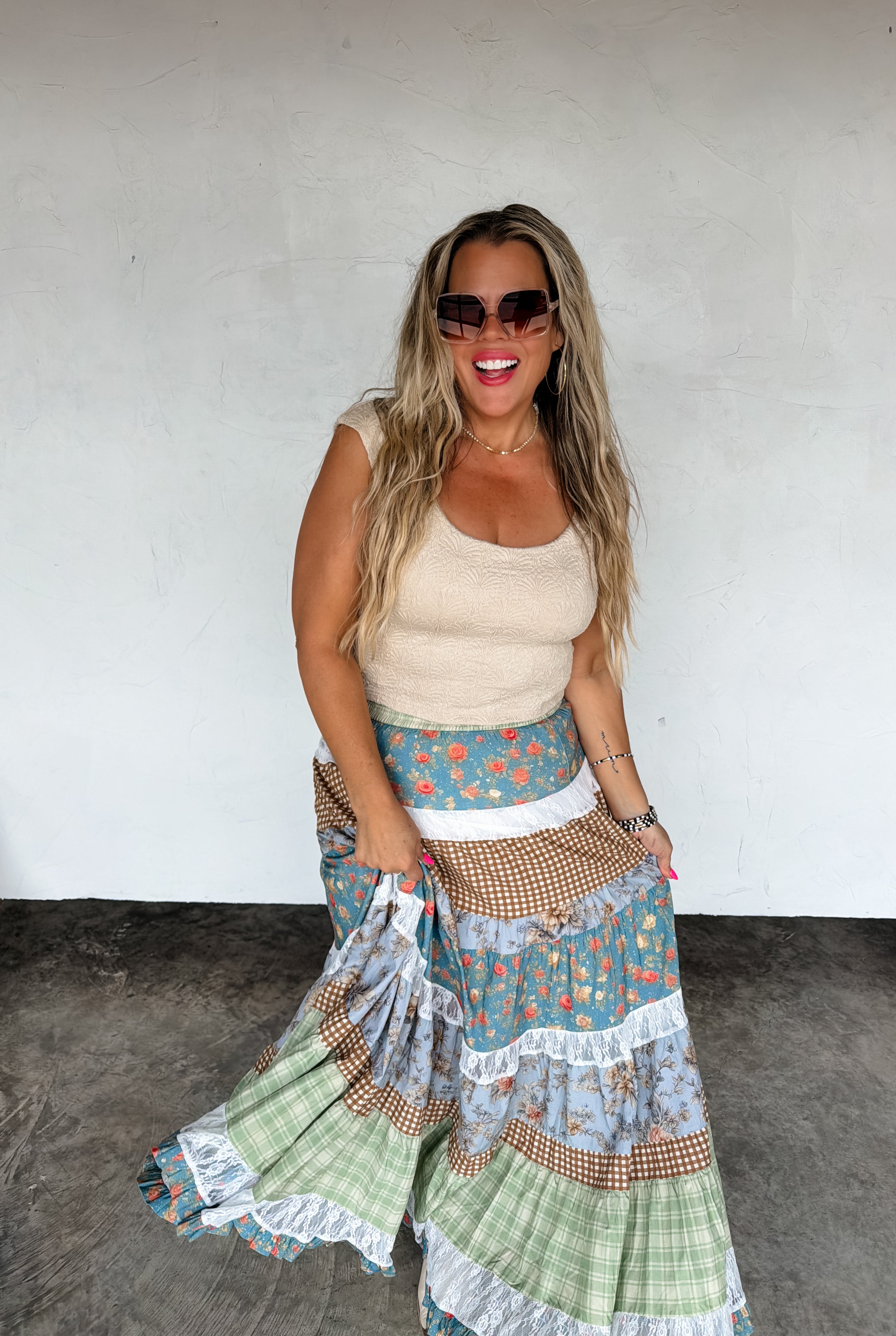 PREORDER- COUNTRY SUMMER MAXI SKIRT - BFF Here