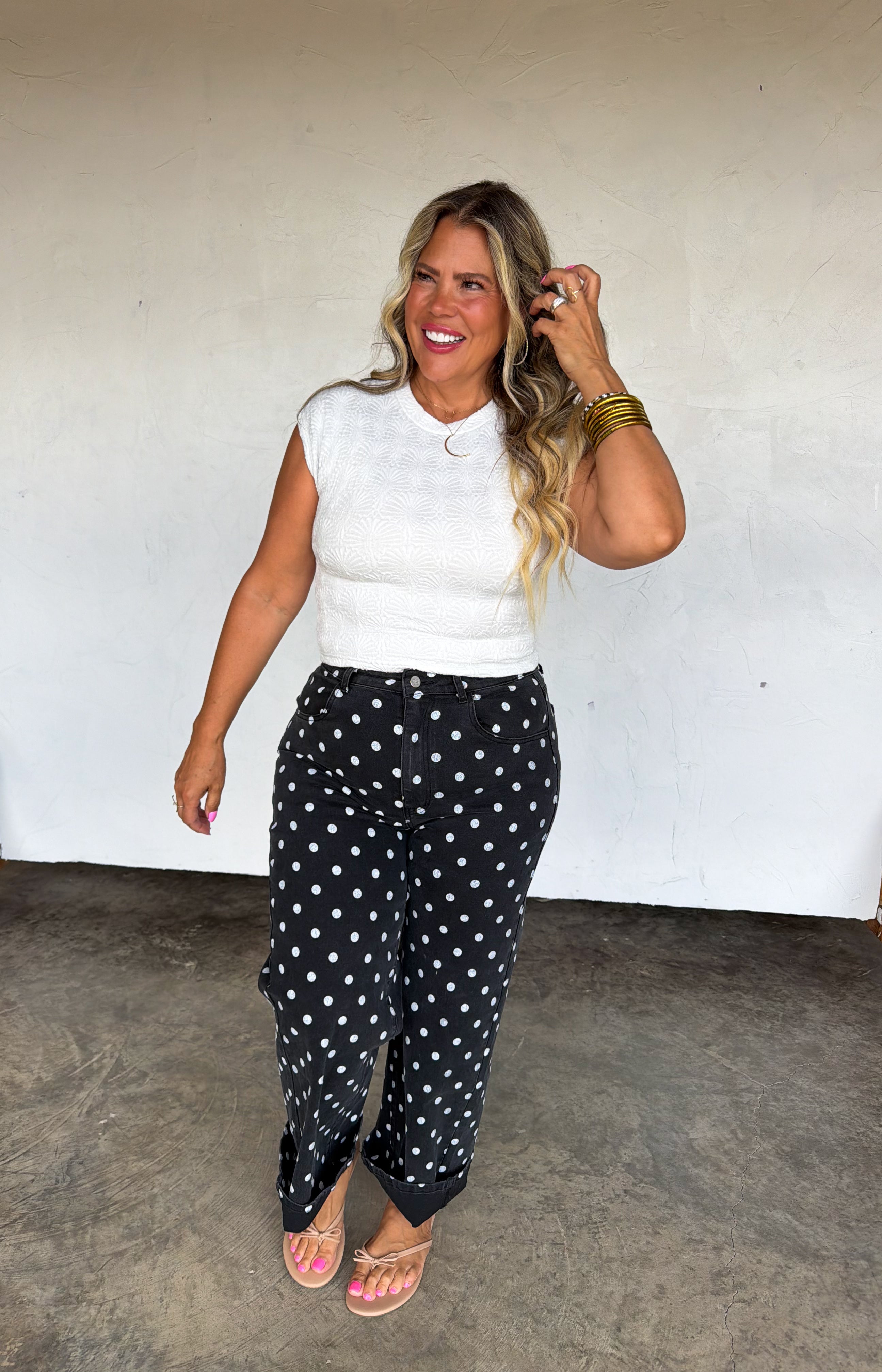 PREORDER: Hocus Pocus Dot Jeans by Blakeley (ETA September)