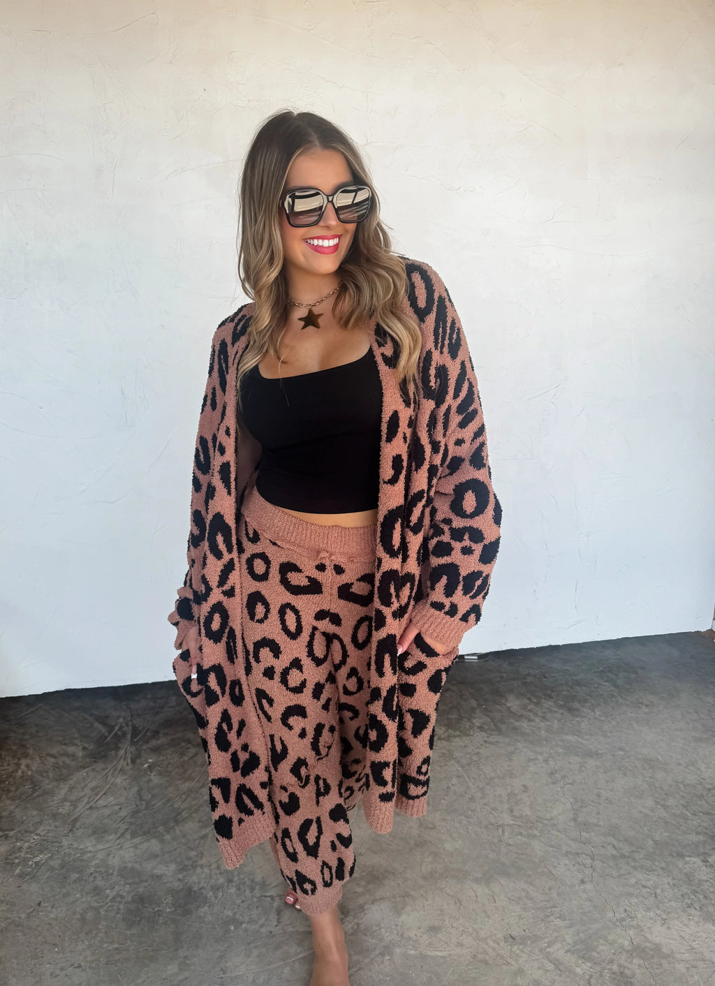 PREORDER: Lighting & Cheetah Cloud Lounge Pants by Blakeley (ETA: Late November) - BFF Here