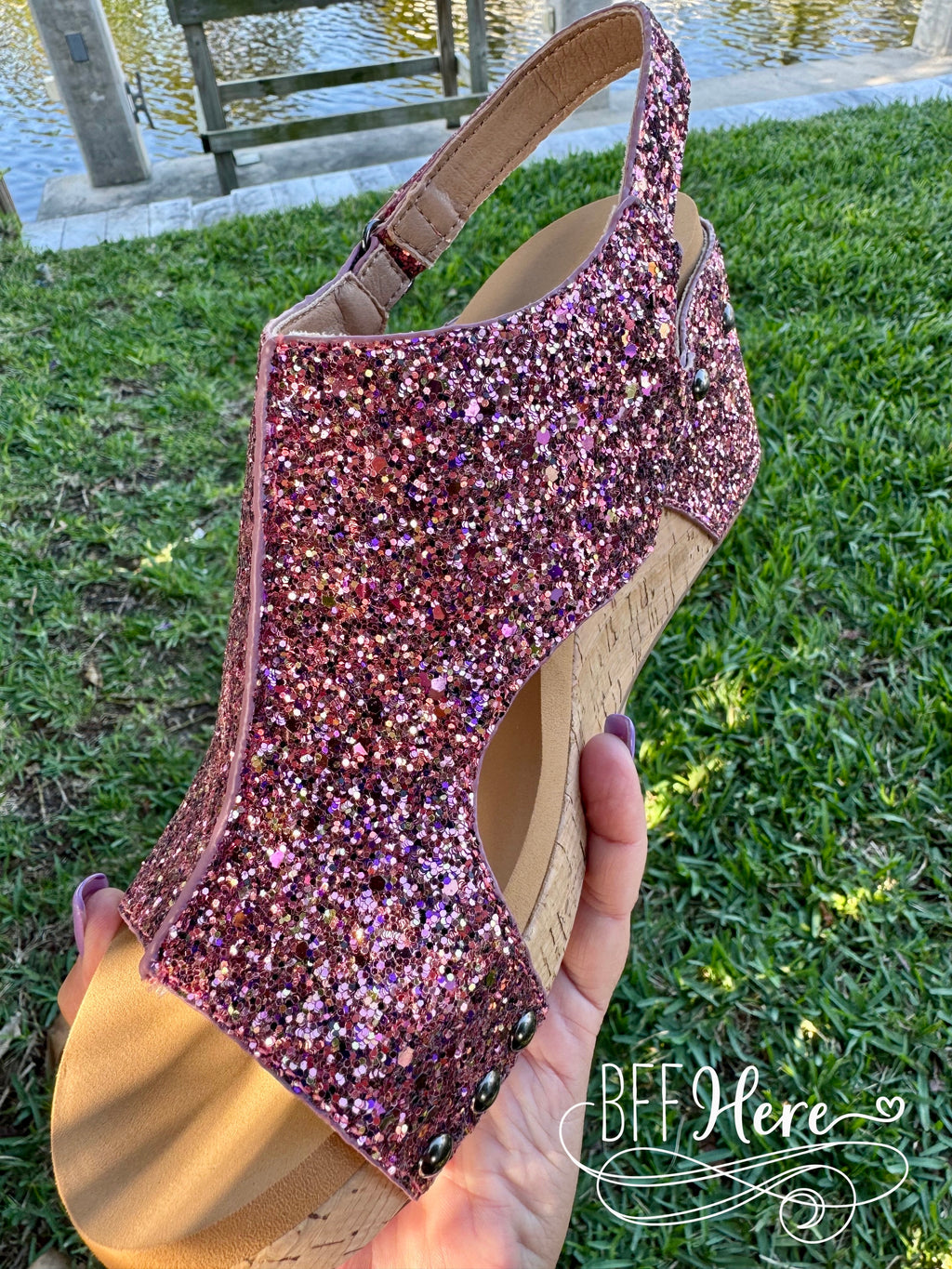 Carley - Mixed Berry Glitter by Corkys - BFF Here