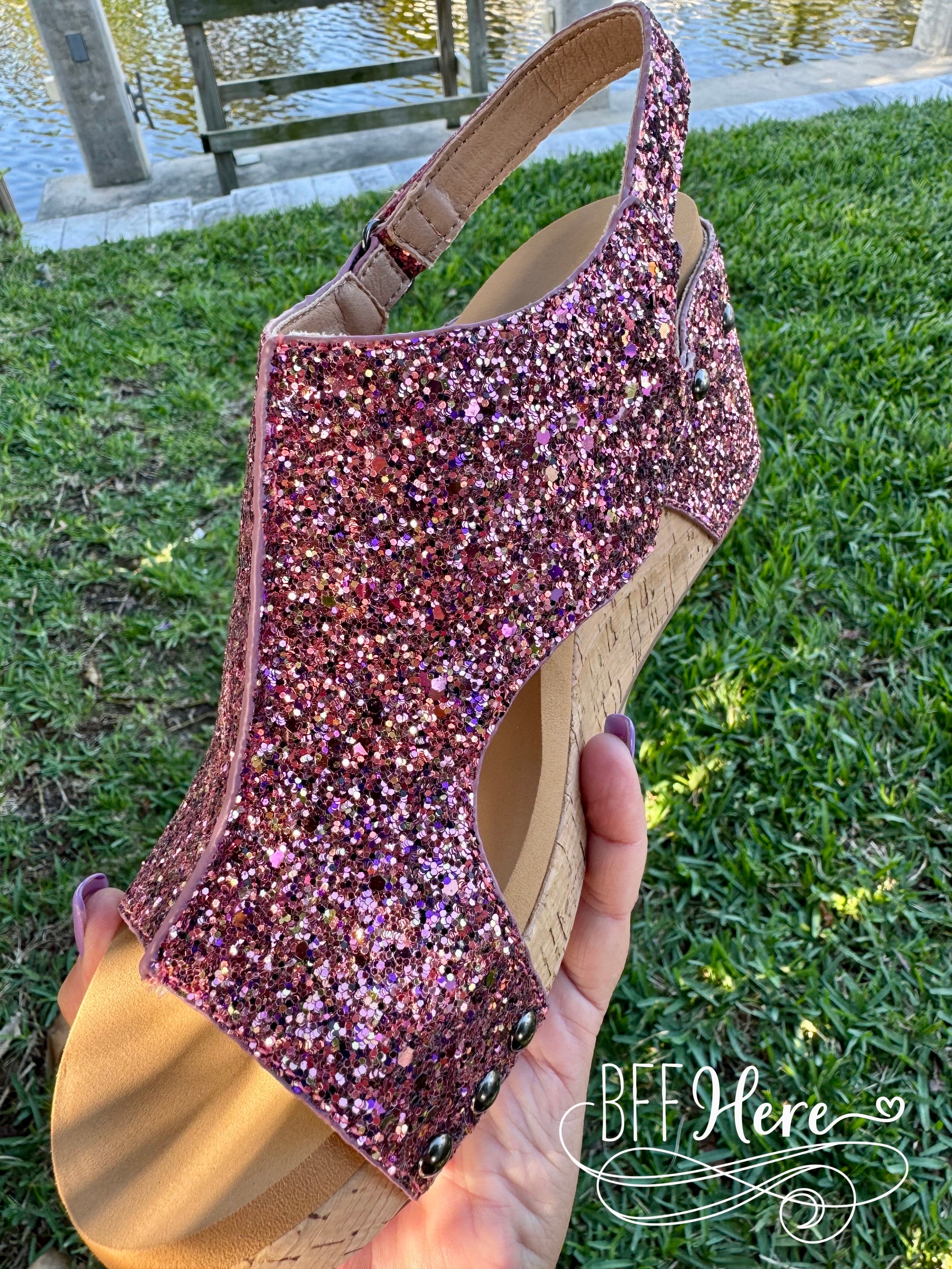 Carley - Mixed Berry Glitter by Corkys - BFF Here