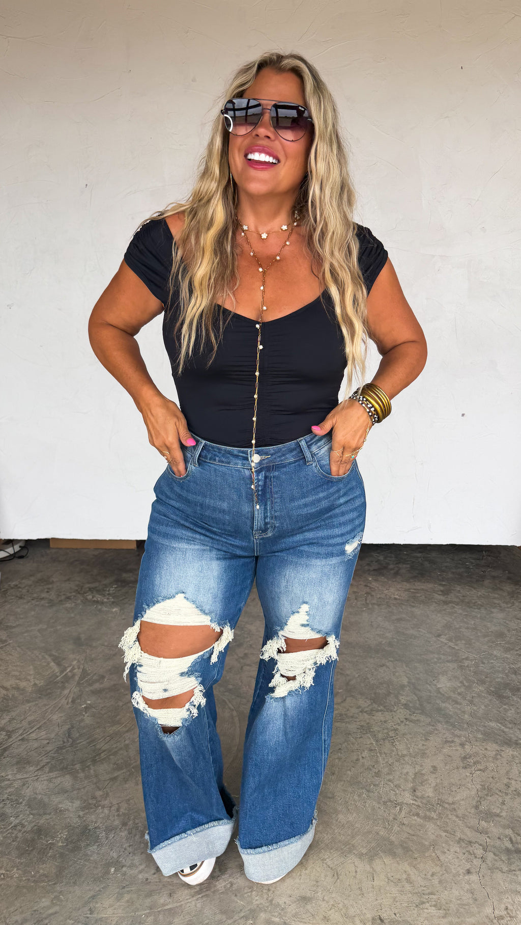 PREORDER: Blakeley Distressed Jeans by Blakeley (ETA: September)