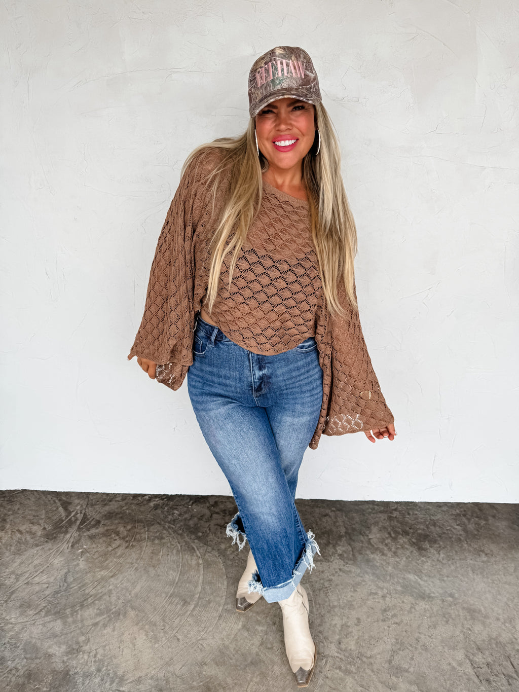 PREORDER- FALL COLORS FREE SPIRIT BELL SLEEVE TOP - BFF Here