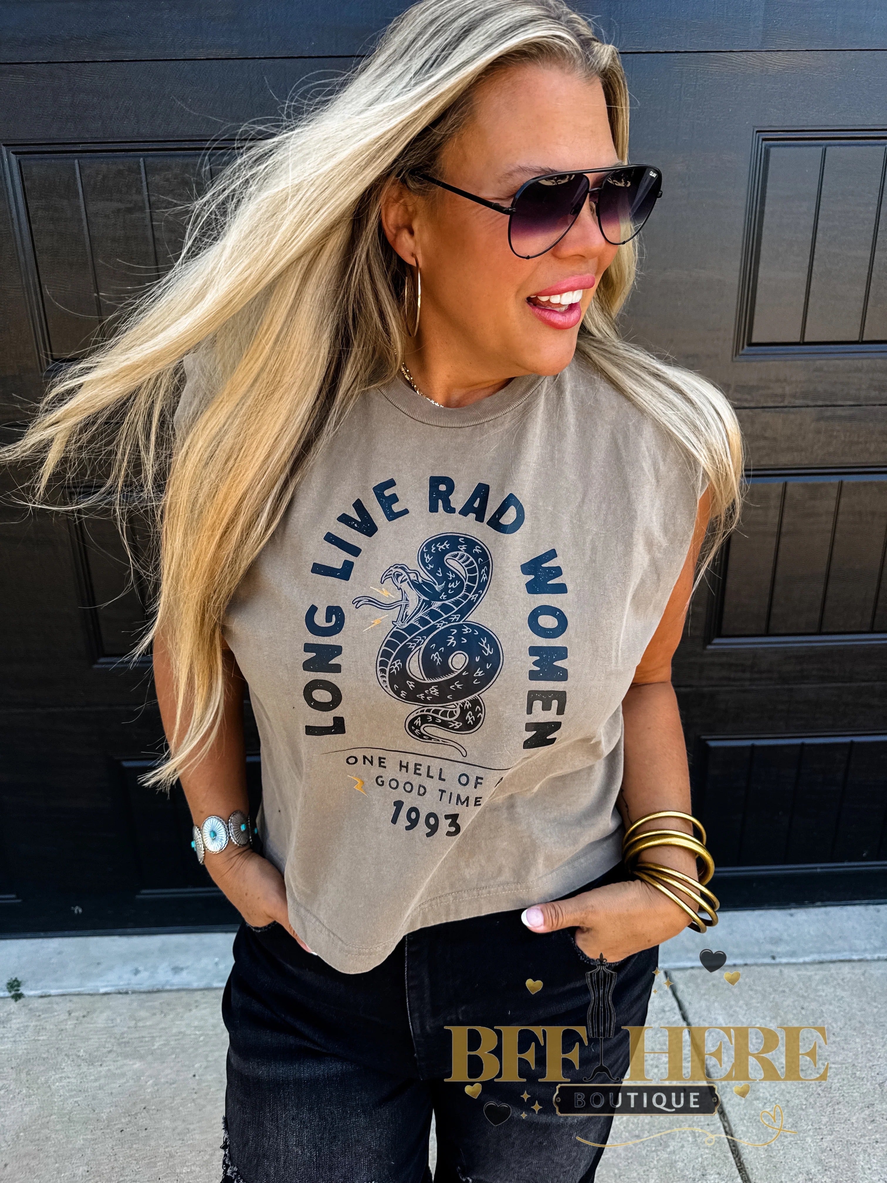 Long Live Rad Women / Choice of Color by Blakeley - BFF Here