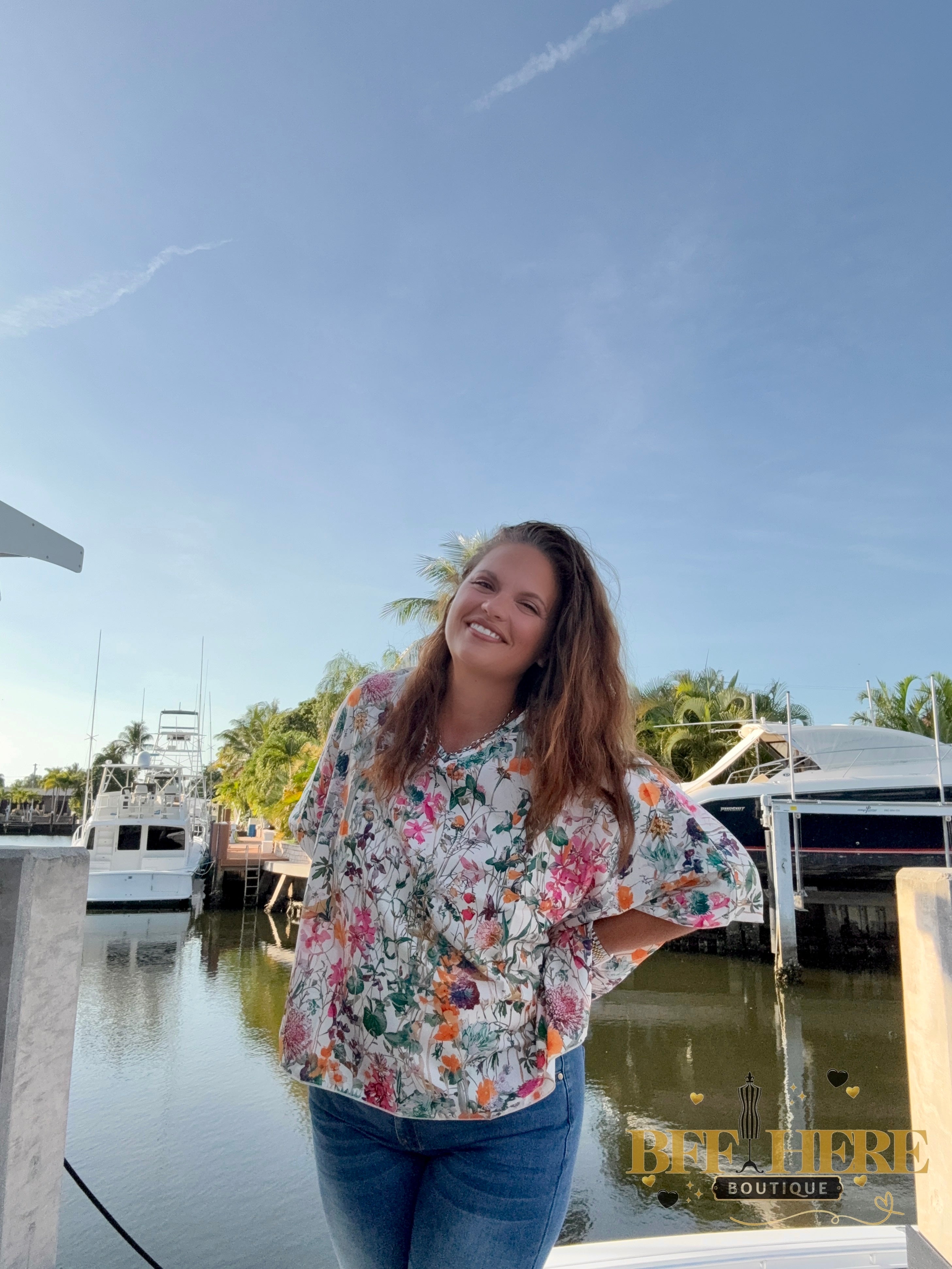 Field of Flowers Top by Sterling Kreek - BFF Here