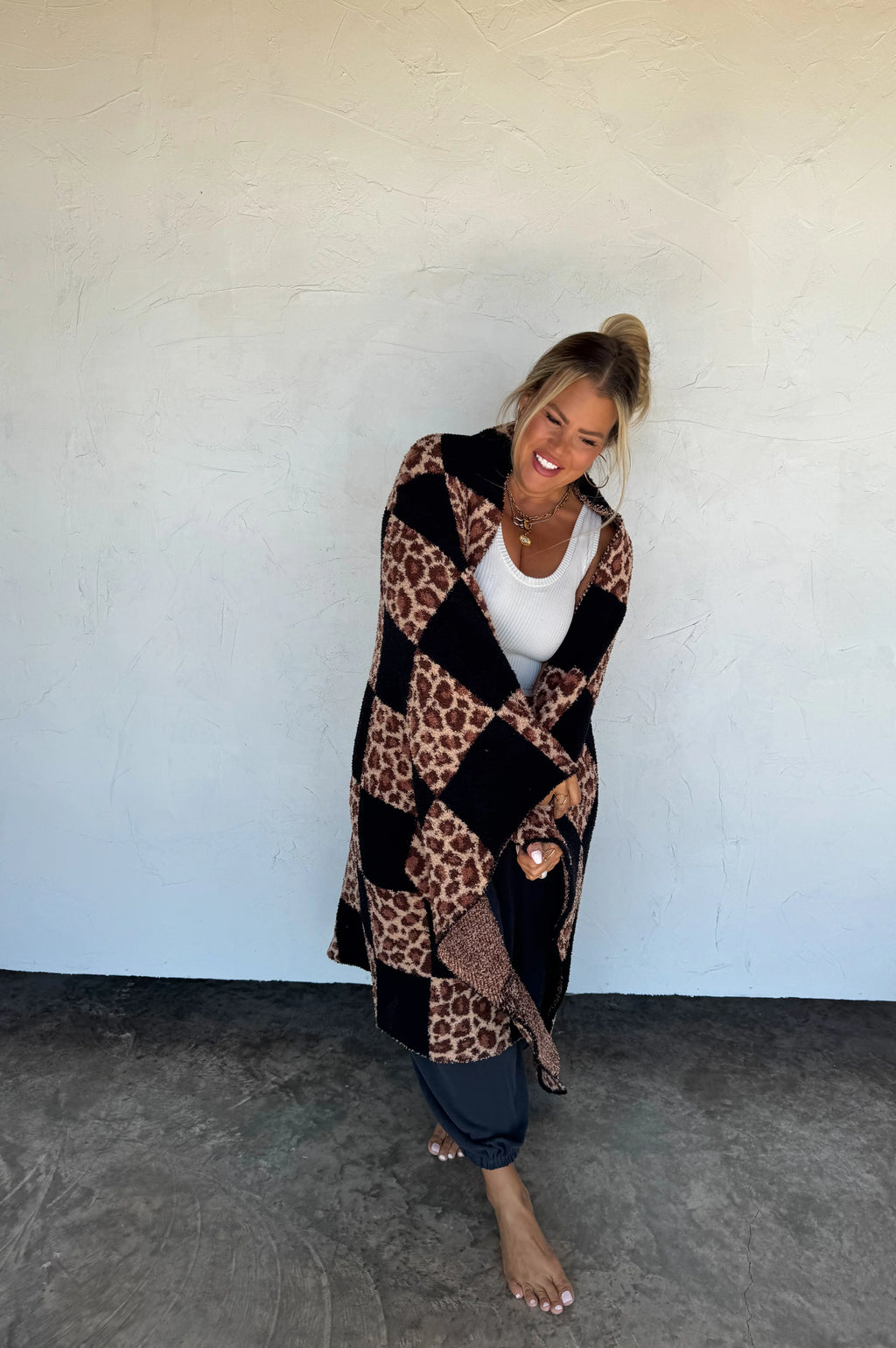 PREORDER: Checker Cheetah Cloud Blanket by Blakeley (ETA: Late November) - BFF Here