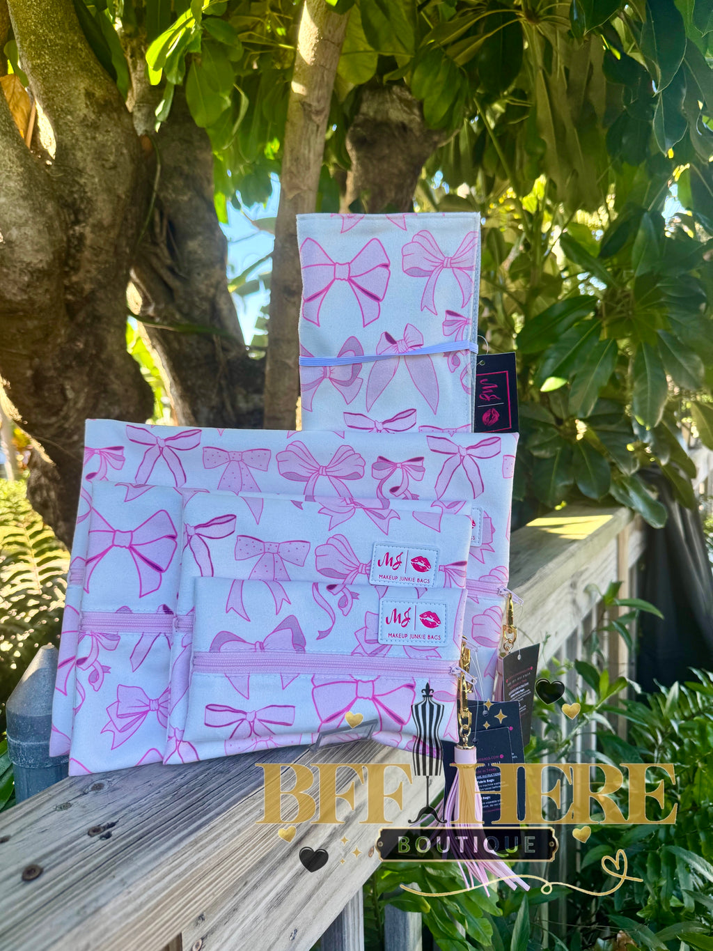 Bow Babe by Makeup Junkie Bags - BFF Here