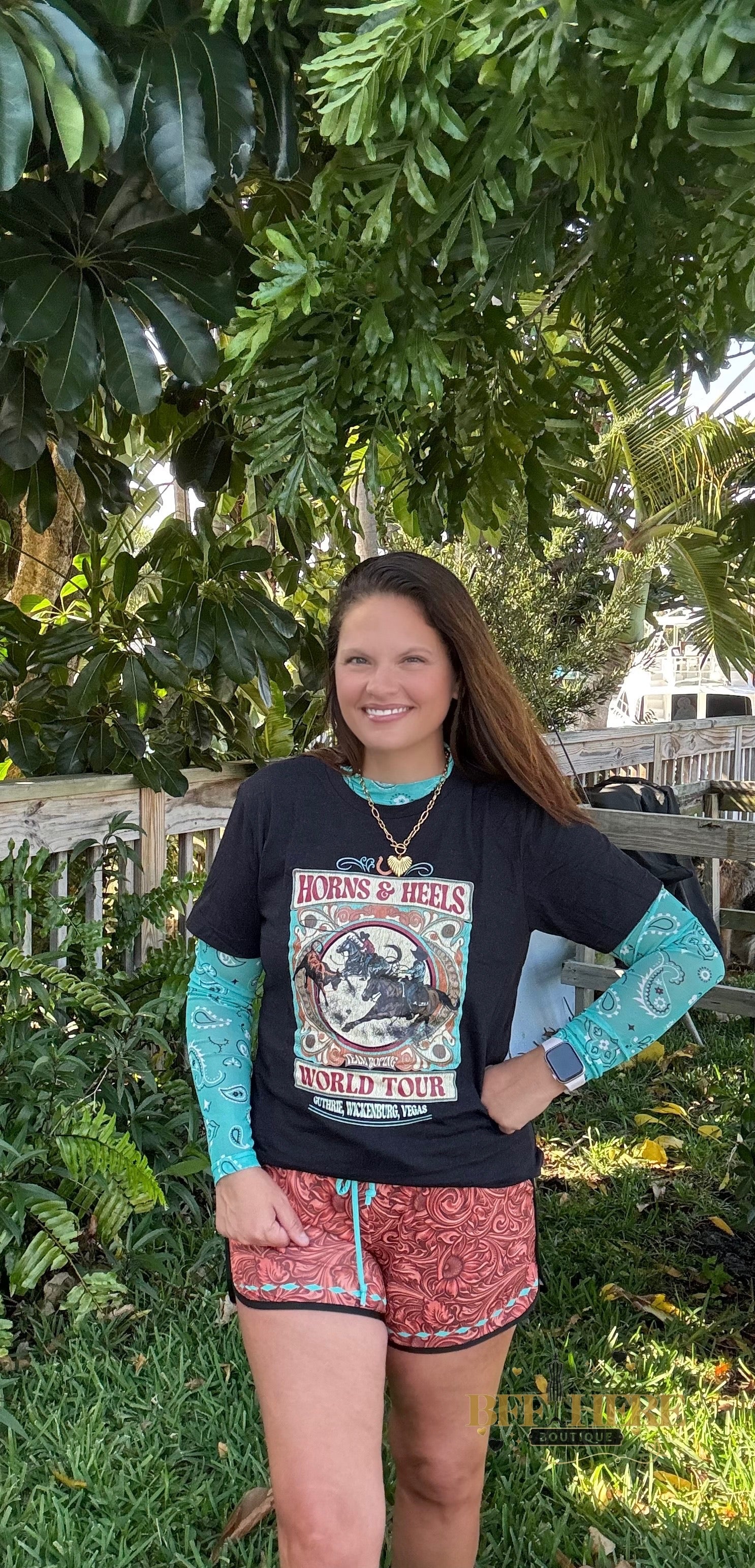 Team Roping World Tour Tee by Sterling Kreek - BFF Here