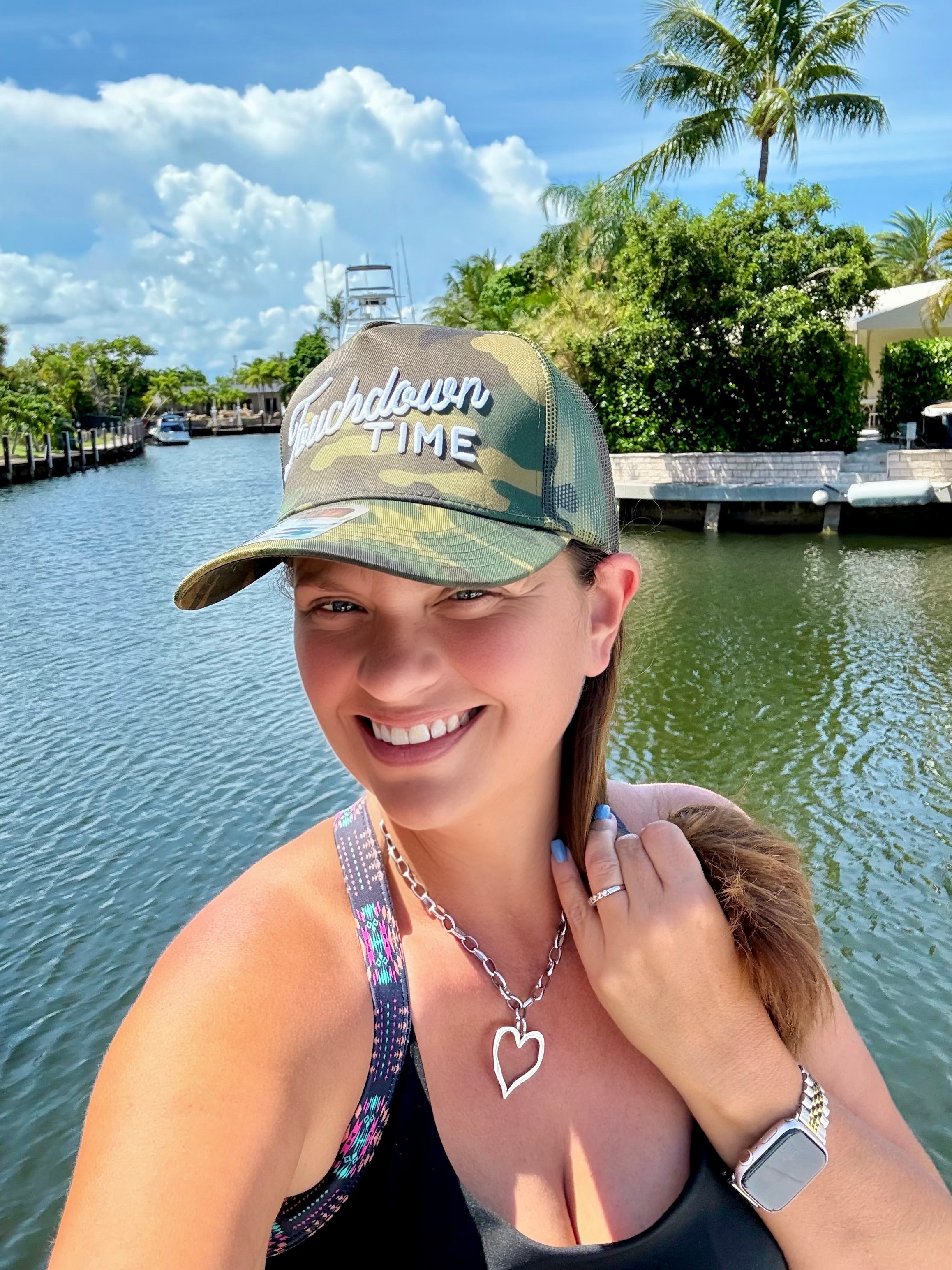 Touchdown Time Trucker Hat - BFF Here