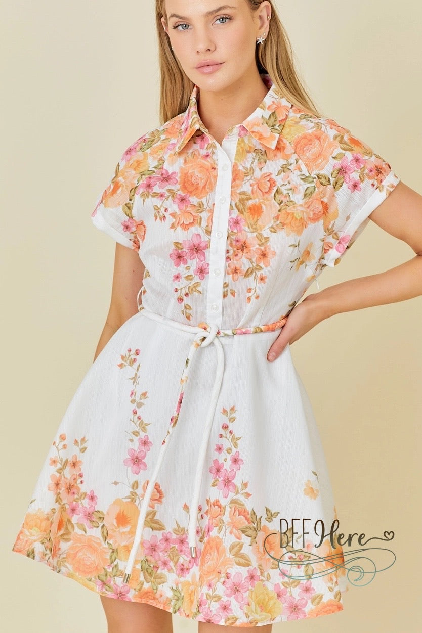Blossom Breeze Floral Dress - BFF Here