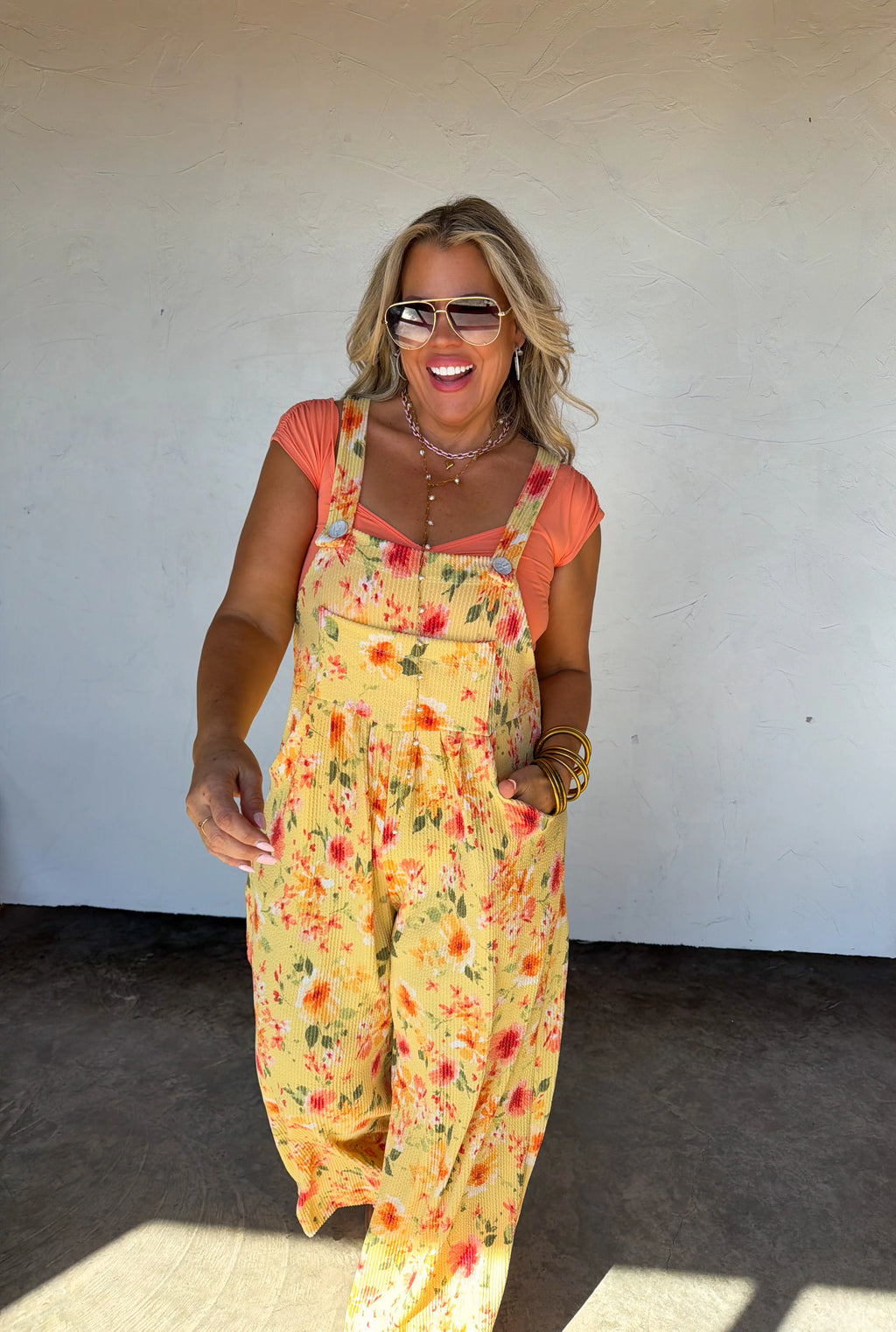 PREORDER: Spring Floral Karli Boho Overalls by Blakeley (ETA: March) - BFF Here