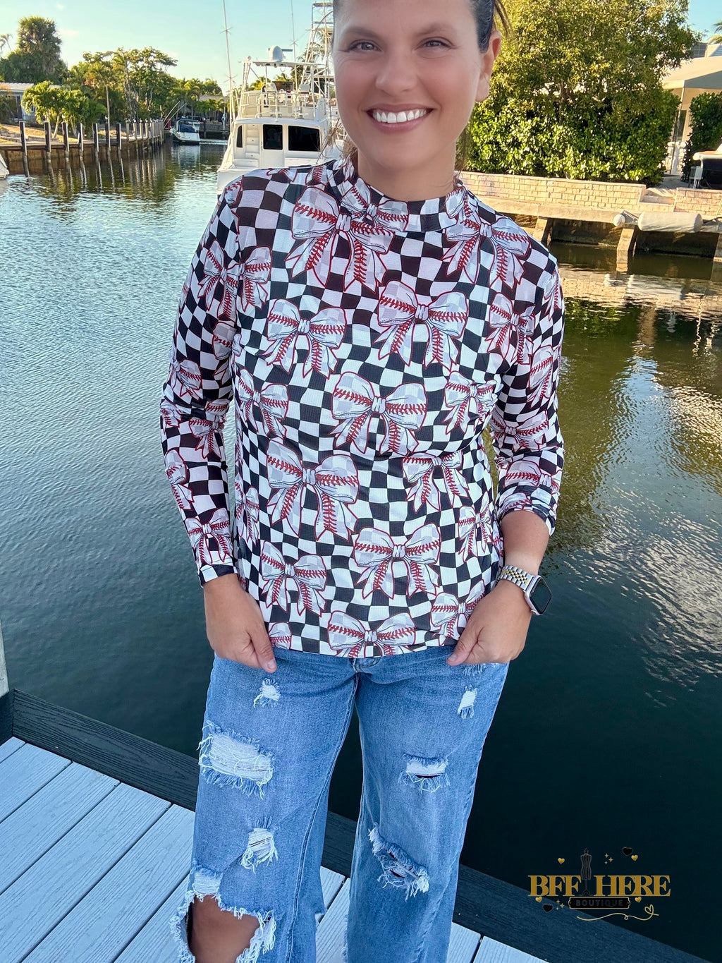 Dirt and Diamonds Mesh Top by Sterling Kreek - BFF Here