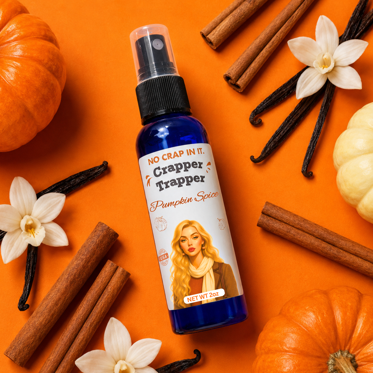 Vanilla Pumpkin Spice (Array) by No Crap In It (Ships 2-3 weeks)