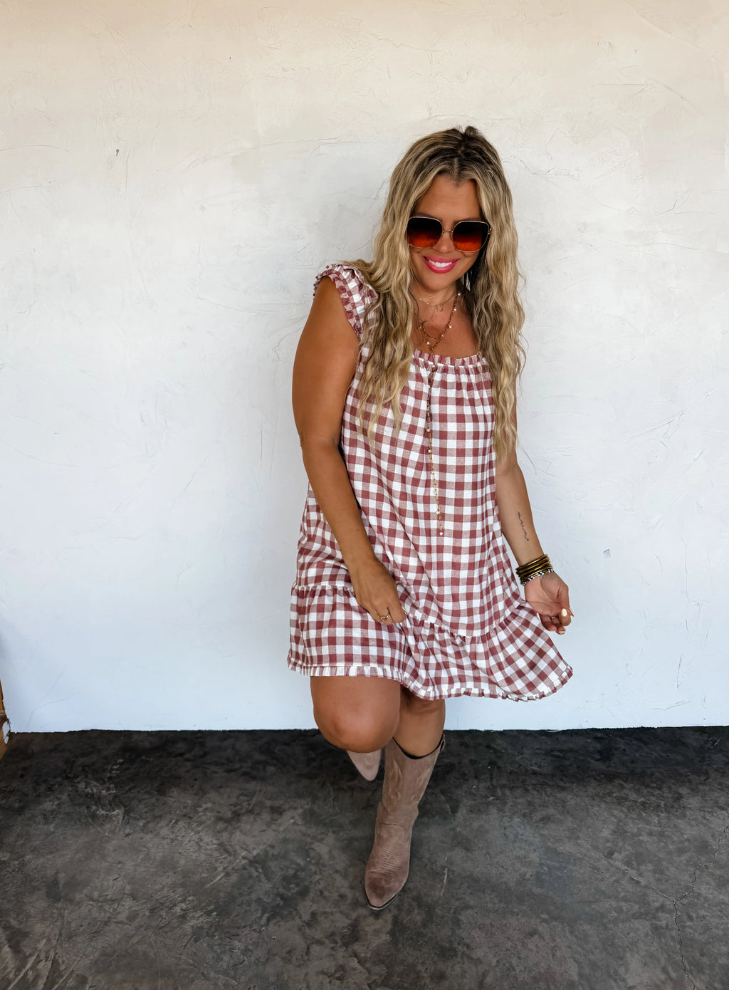 PREORDER: Sunset Tides Babydoll Dress by Blakeley (ETA: June) - BFF Here