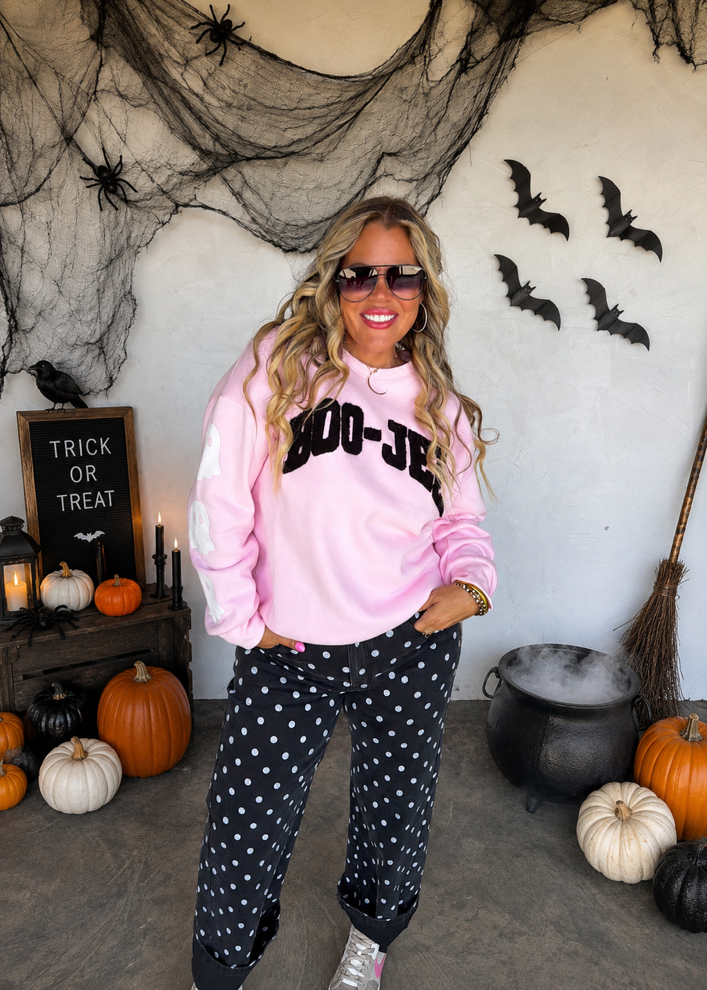PREORDER: Hocus Pocus Dot Jeans by Blakeley (ETA September)