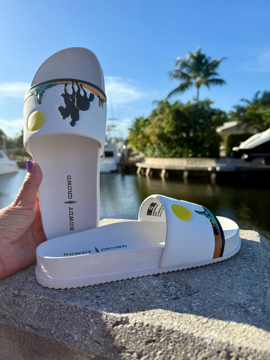 Sunset Rider Slides (Choice of Color) - BFF Here