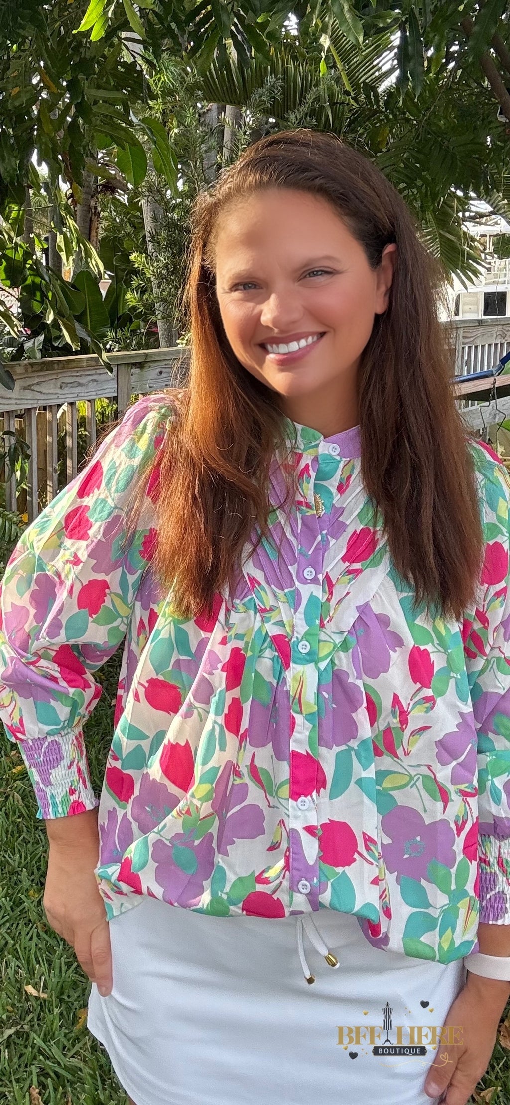 Katie Button Up Blouse / Pastel by Jess Lea - BFF Here