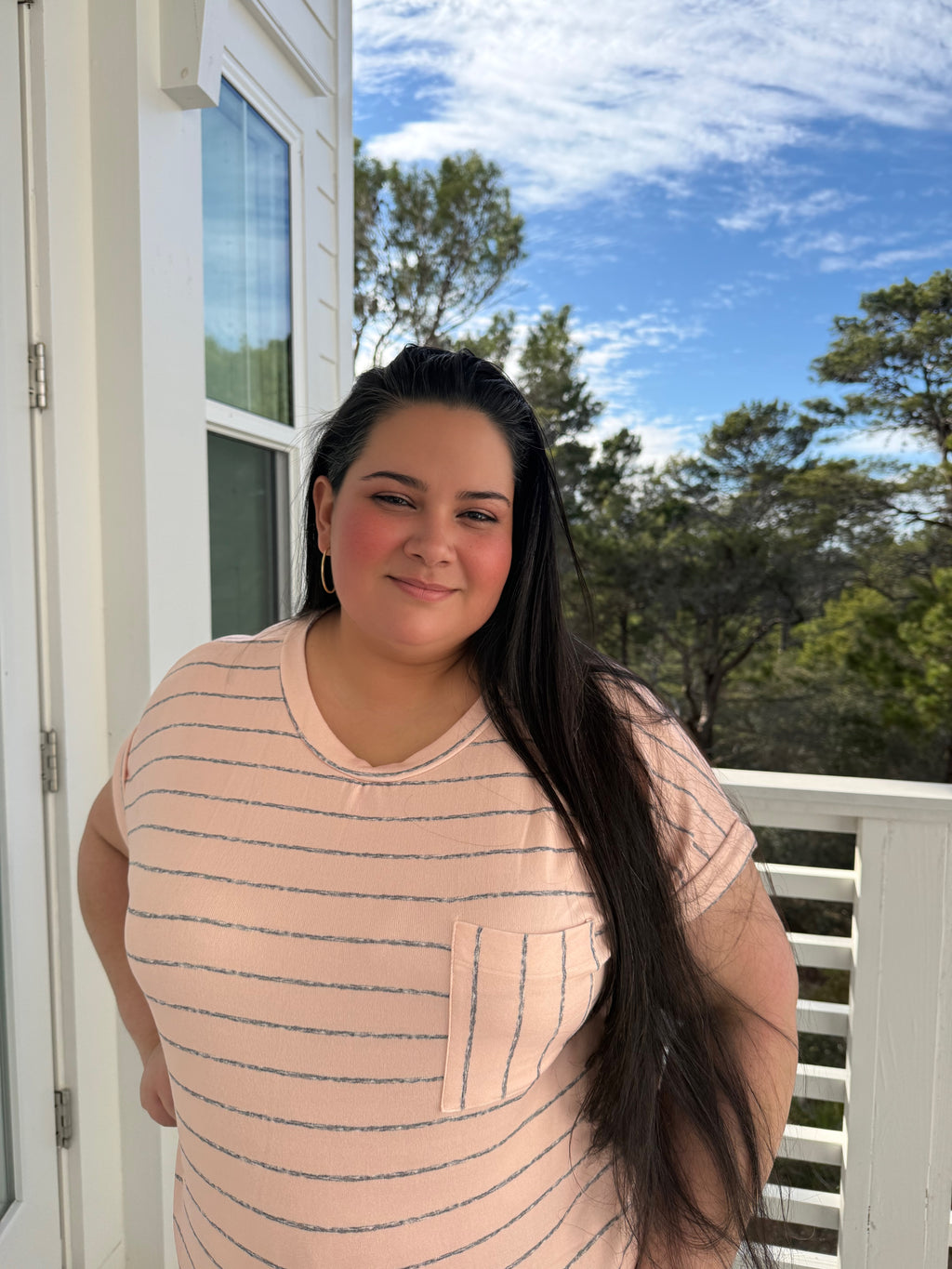 Easy Days Striped Pocket Tee by Sew In Love (Ships 2-3 weeks) - BFF Here