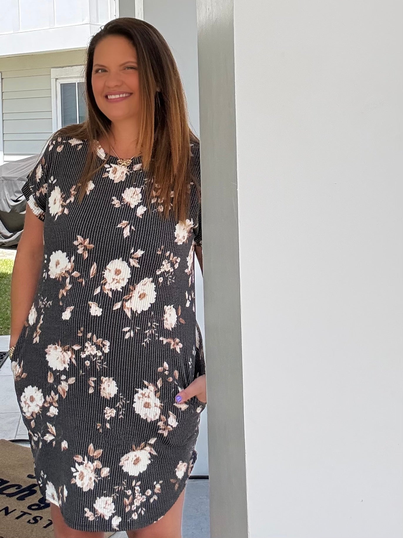 Mini Floral Black Dress by HeimishUSA (ARRAY) — Ships in 2-3 weeks - BFF Here