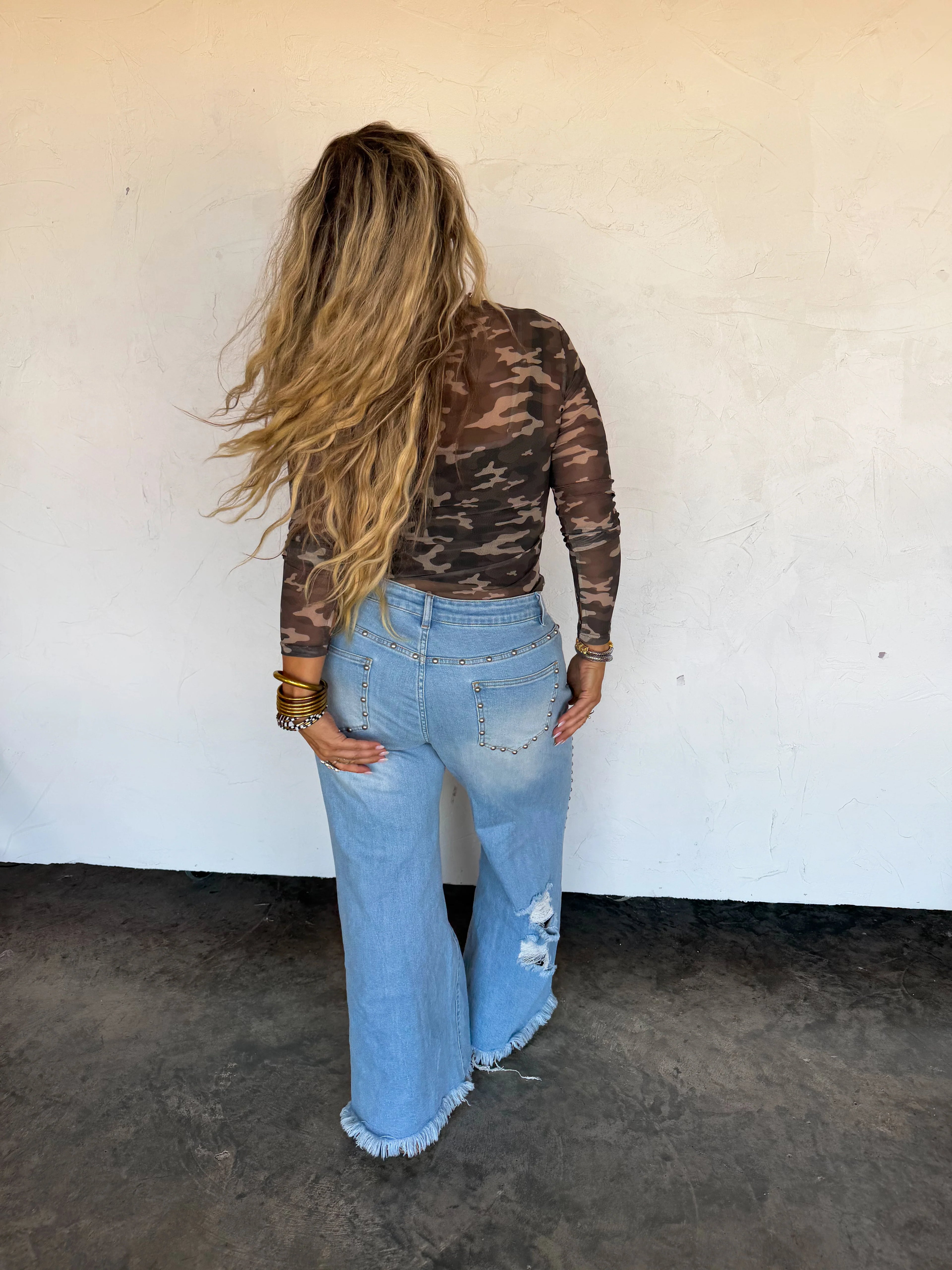 PREORDER: Off The Grid Studded Jeans by Blakeley (ETA: November)