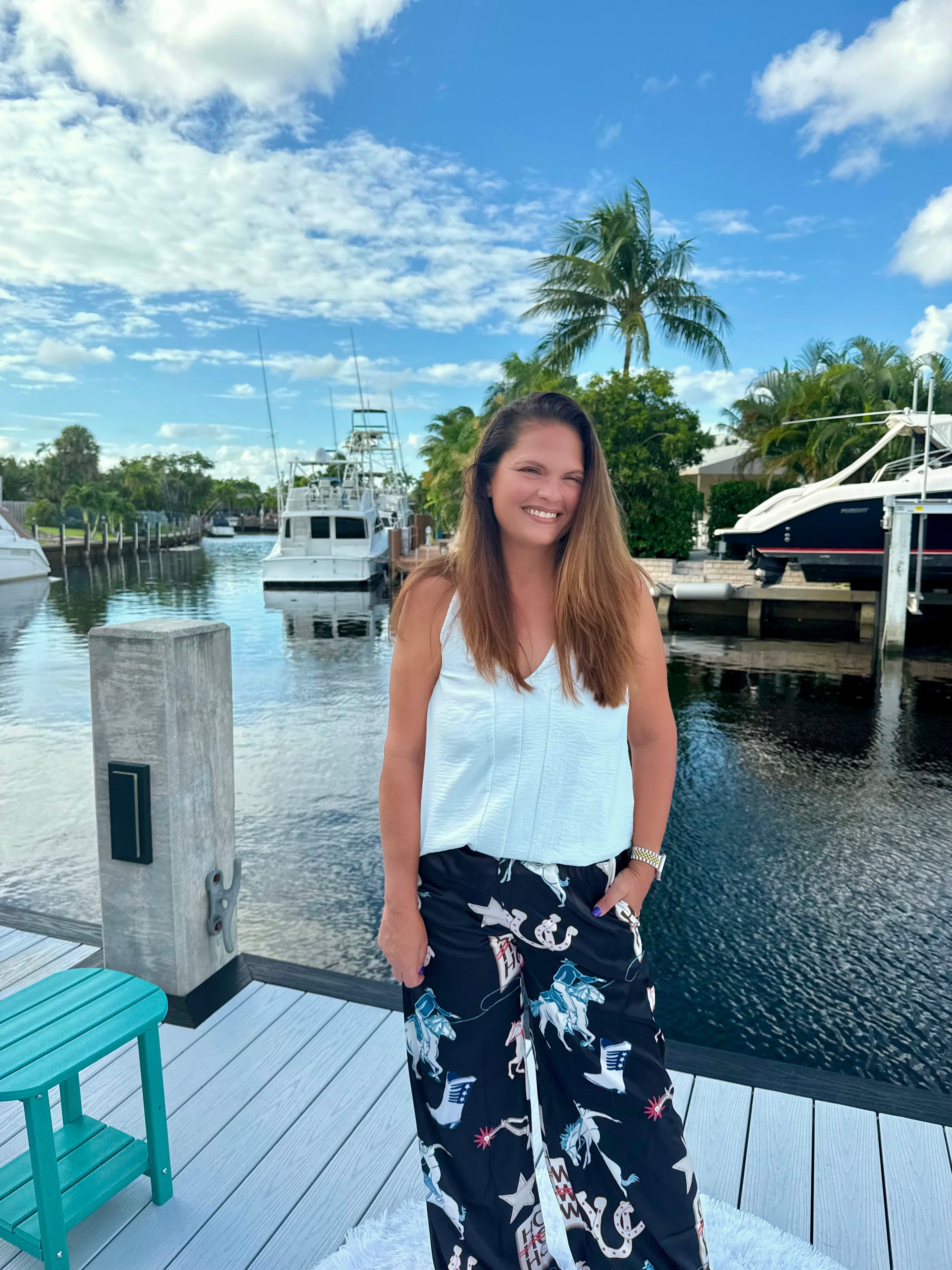 Howdy Cowboy Wide Leg Pants by Jade by Jane - BFF Here