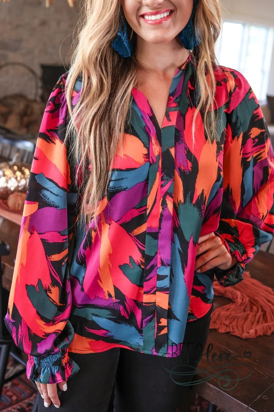 PREORDER - Painted Perfection Top by Jess Lea (Ships End of September) - BFF Here