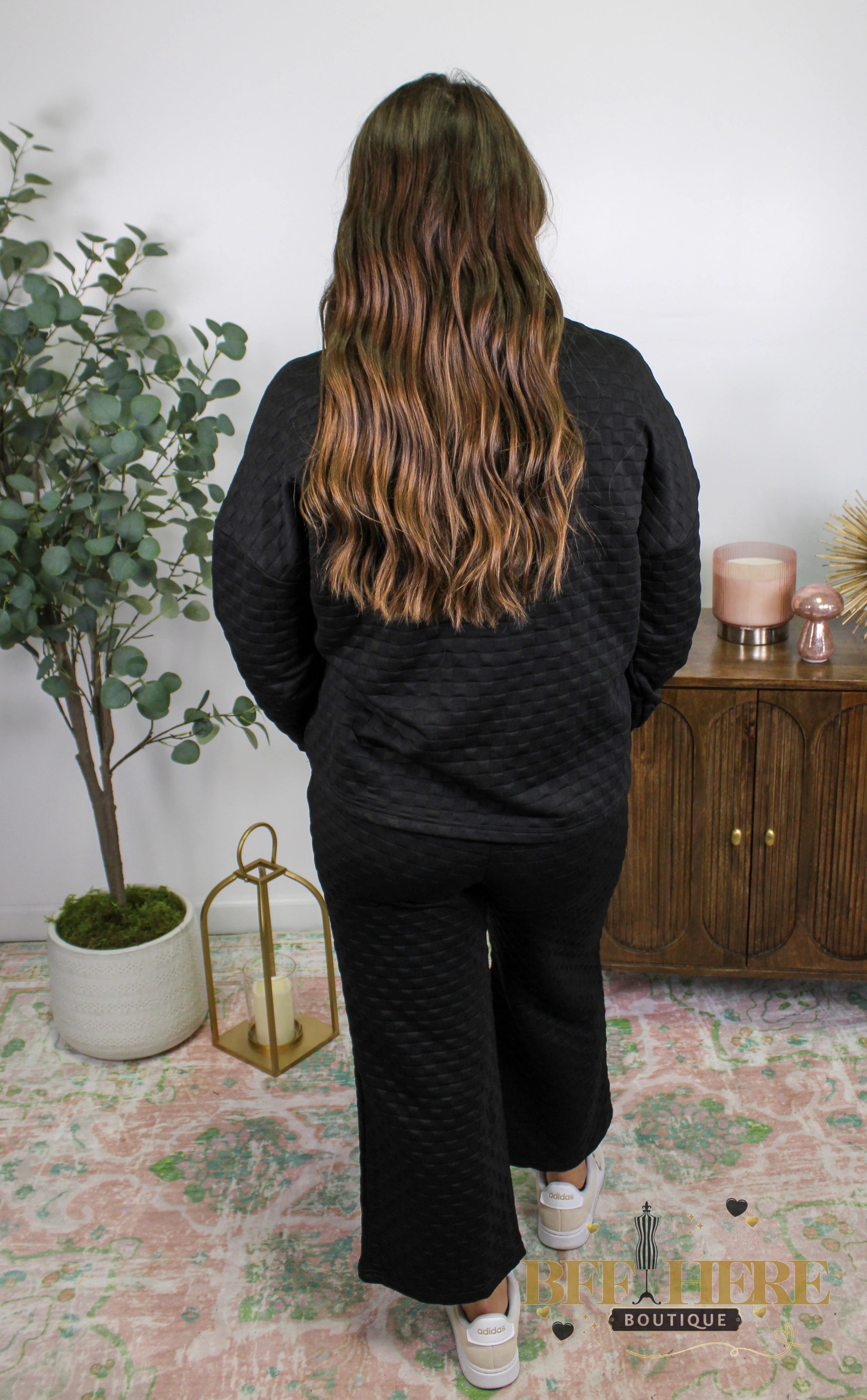 Onyx Textured Cozy Set - BFF Here