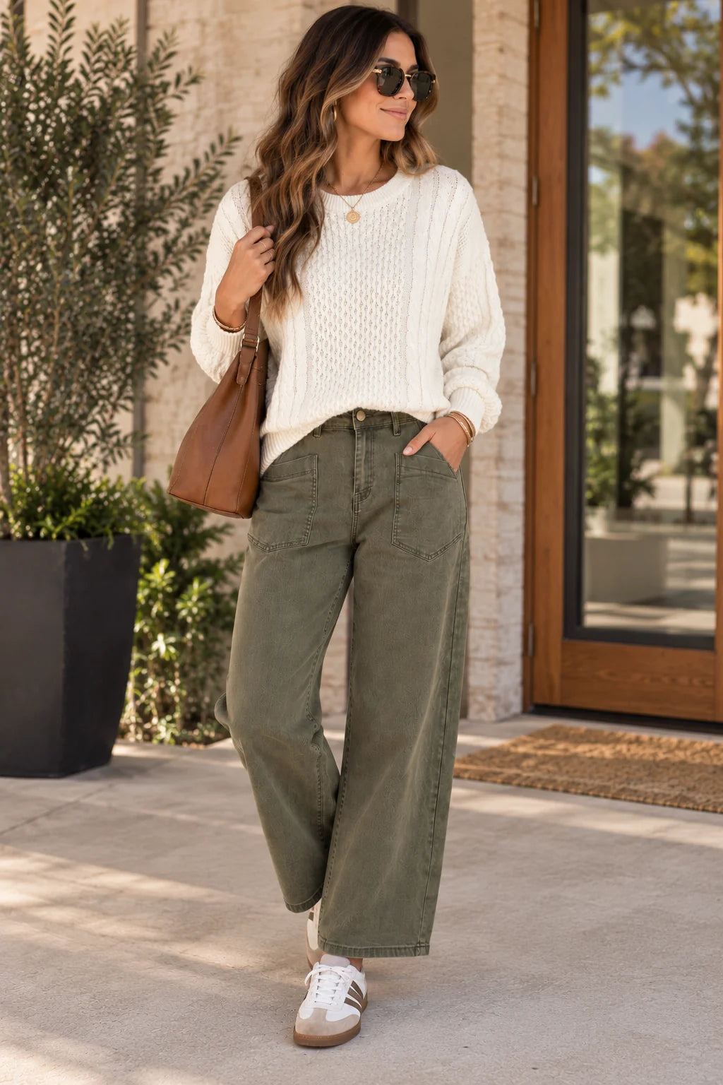 PREORDER: Ivory Coast Cable Knit Sweater (ETA: October)