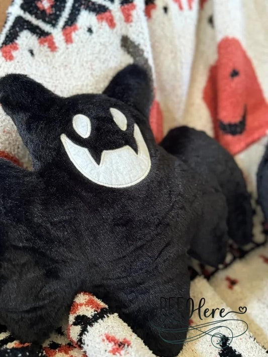 PREORDER: Ghoulishly Cute Bat Pillow (Ships Middle of September) - BFF Here