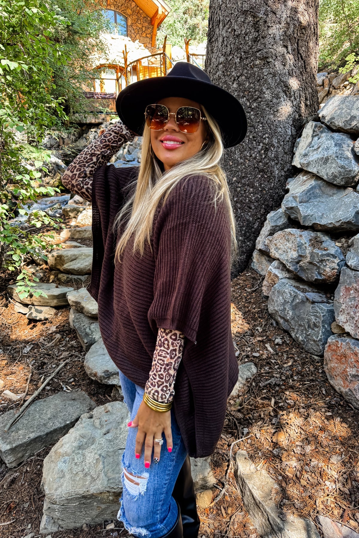 PREORDER: Meg Pullover Poncho by Blakeley (ETA: End of October) - BFF Here