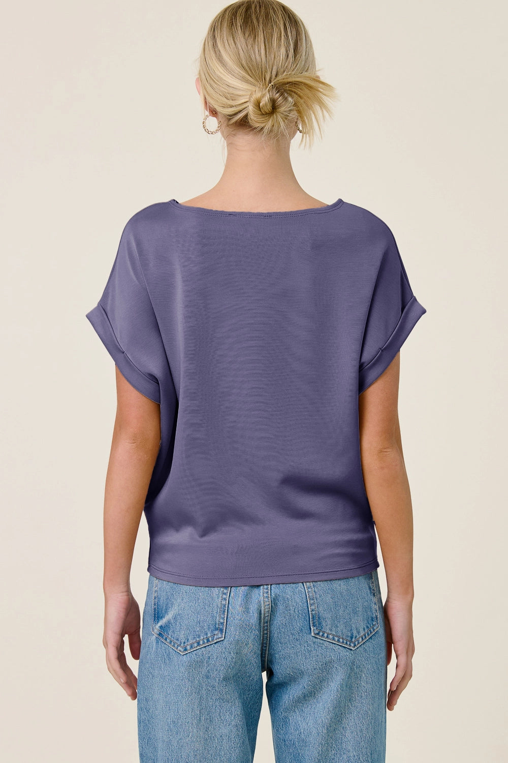 Cuff Sleeve Dolman Scuba Top by Charlotte Avery (ETA: 2-3 weeks) - BFF Here