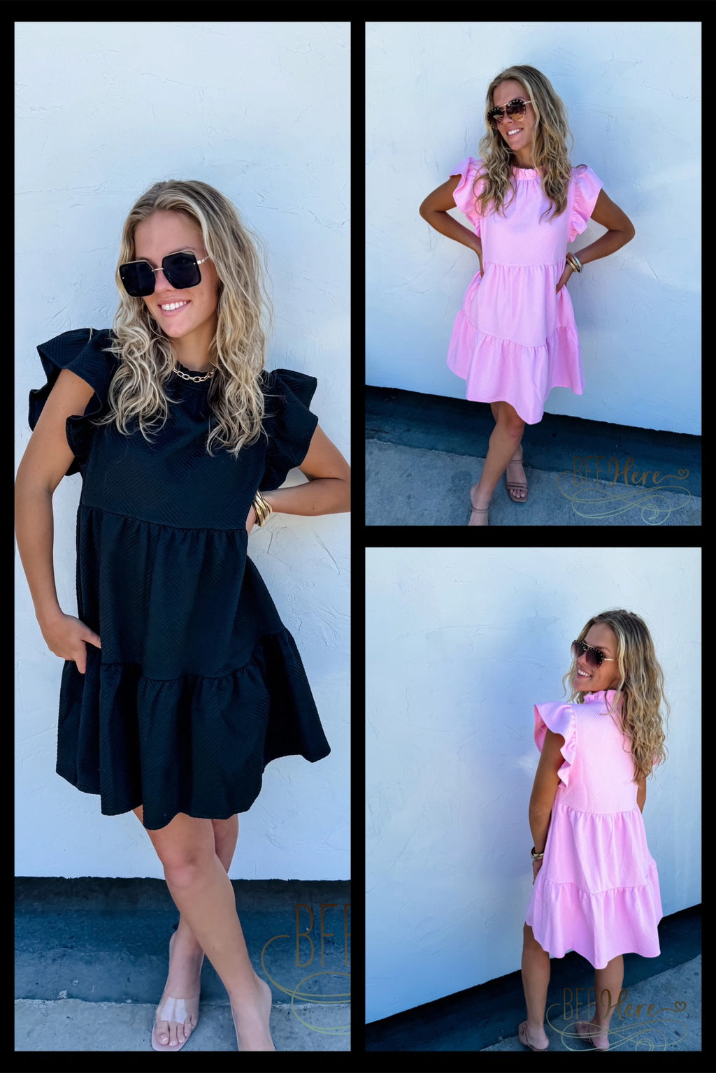 Love Me More Dress / Choice of Color - BFF Here