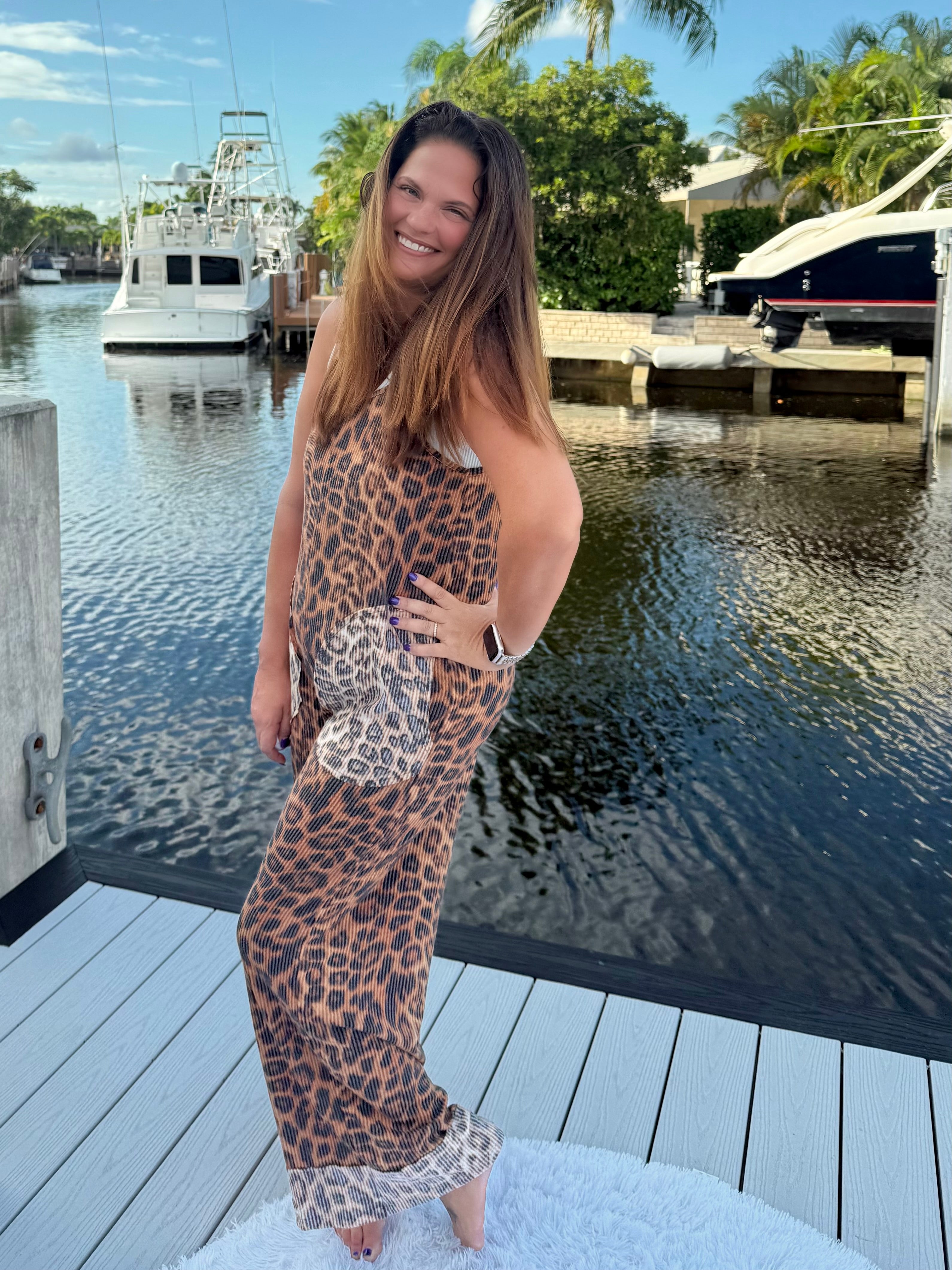 Ricki Cheetah Romper by Blakeley - BFF Here