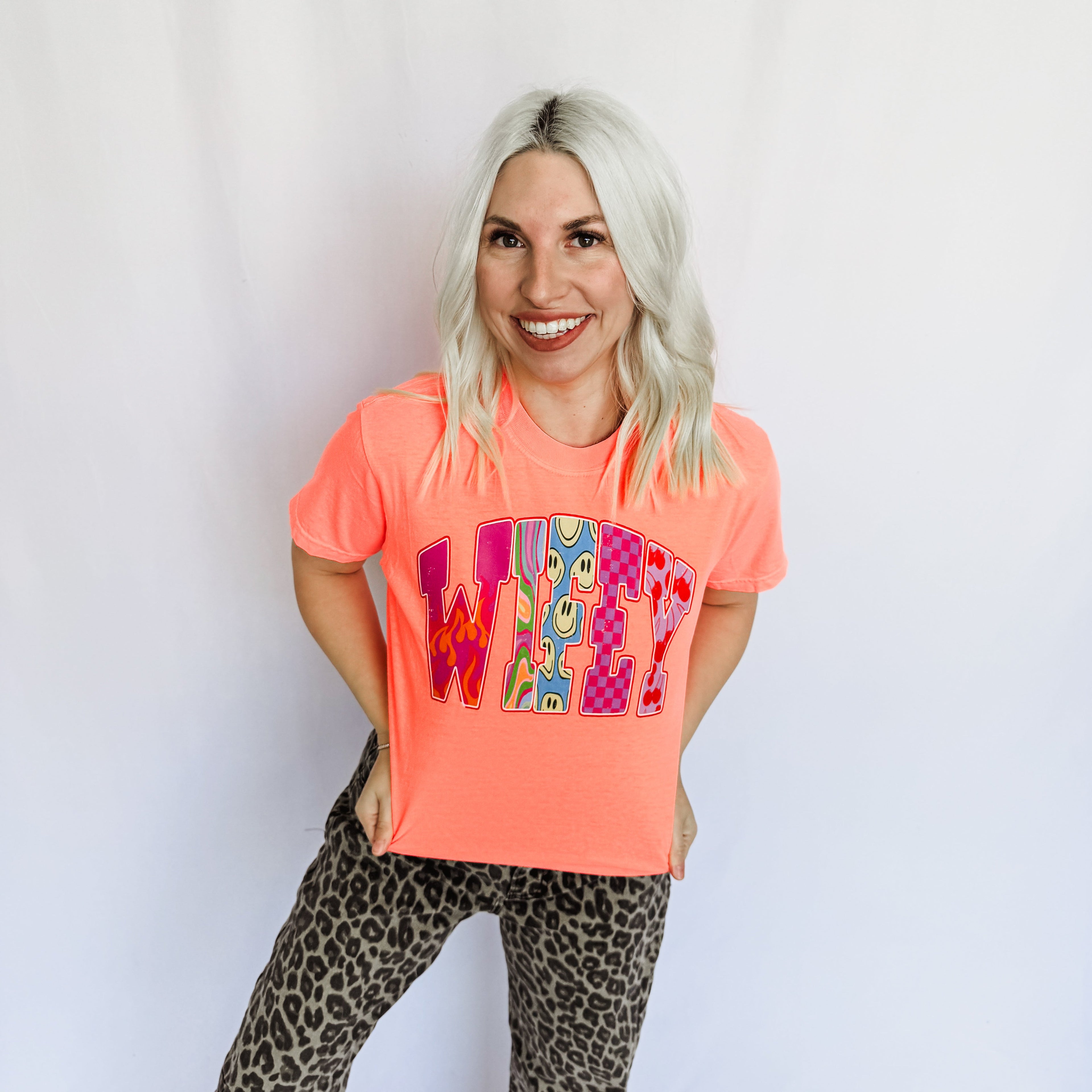 Retro Wifey Graphic Tee by FestiviTees (Ships 2-3 weeks) - BFF Here