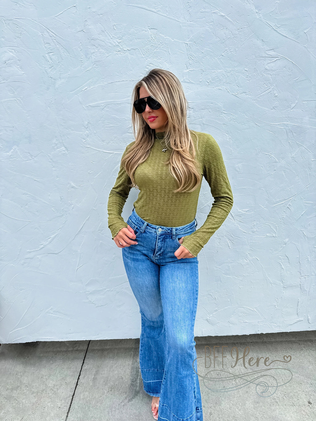 PREORDER: Juliette Lace Top by Blakeley / Choice of Color (Ships Middle of September) - BFF Here