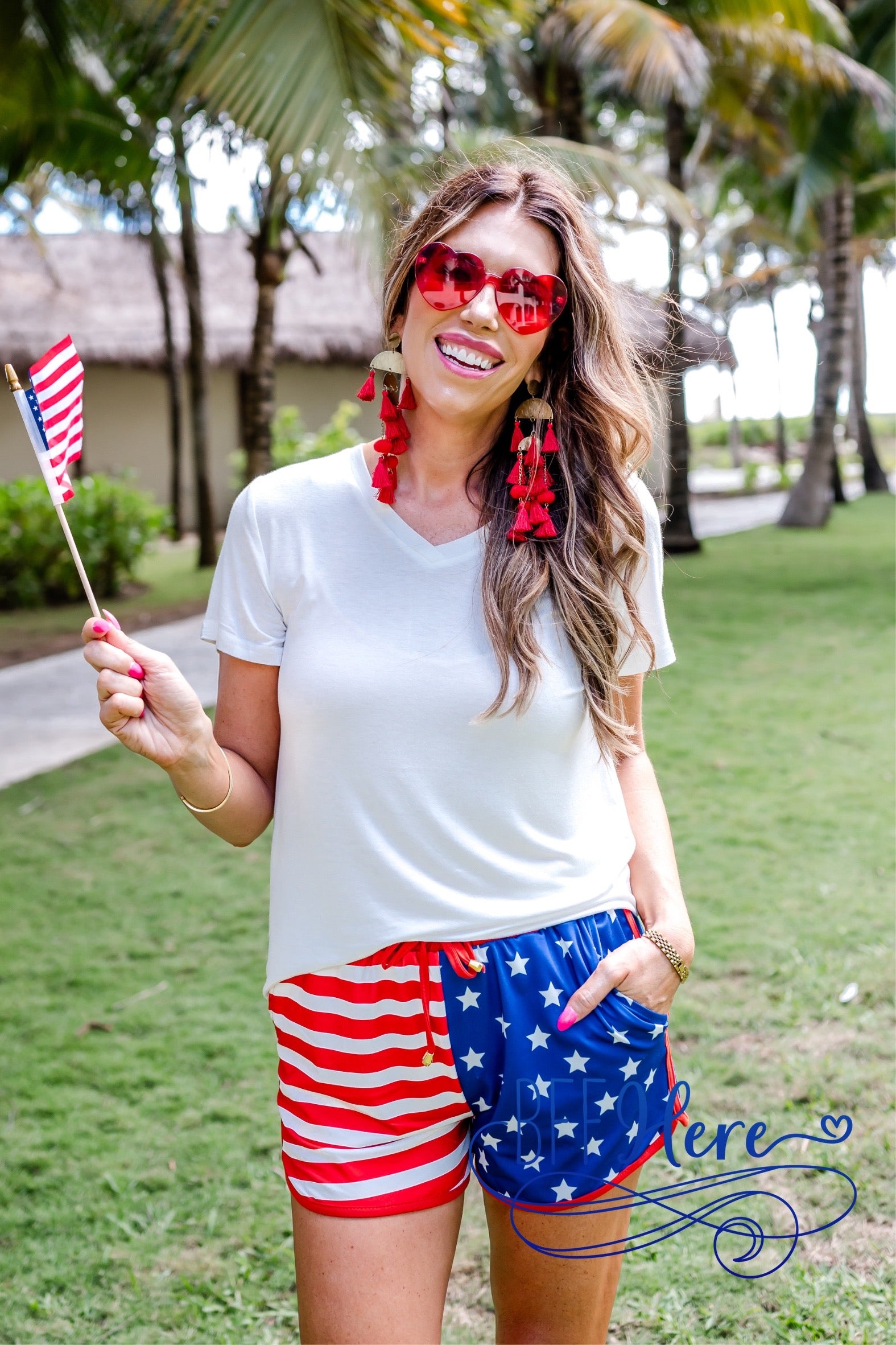 PREORDER: All American Everyday Shorts by Jess Lea (Ships End of February) - BFF Here