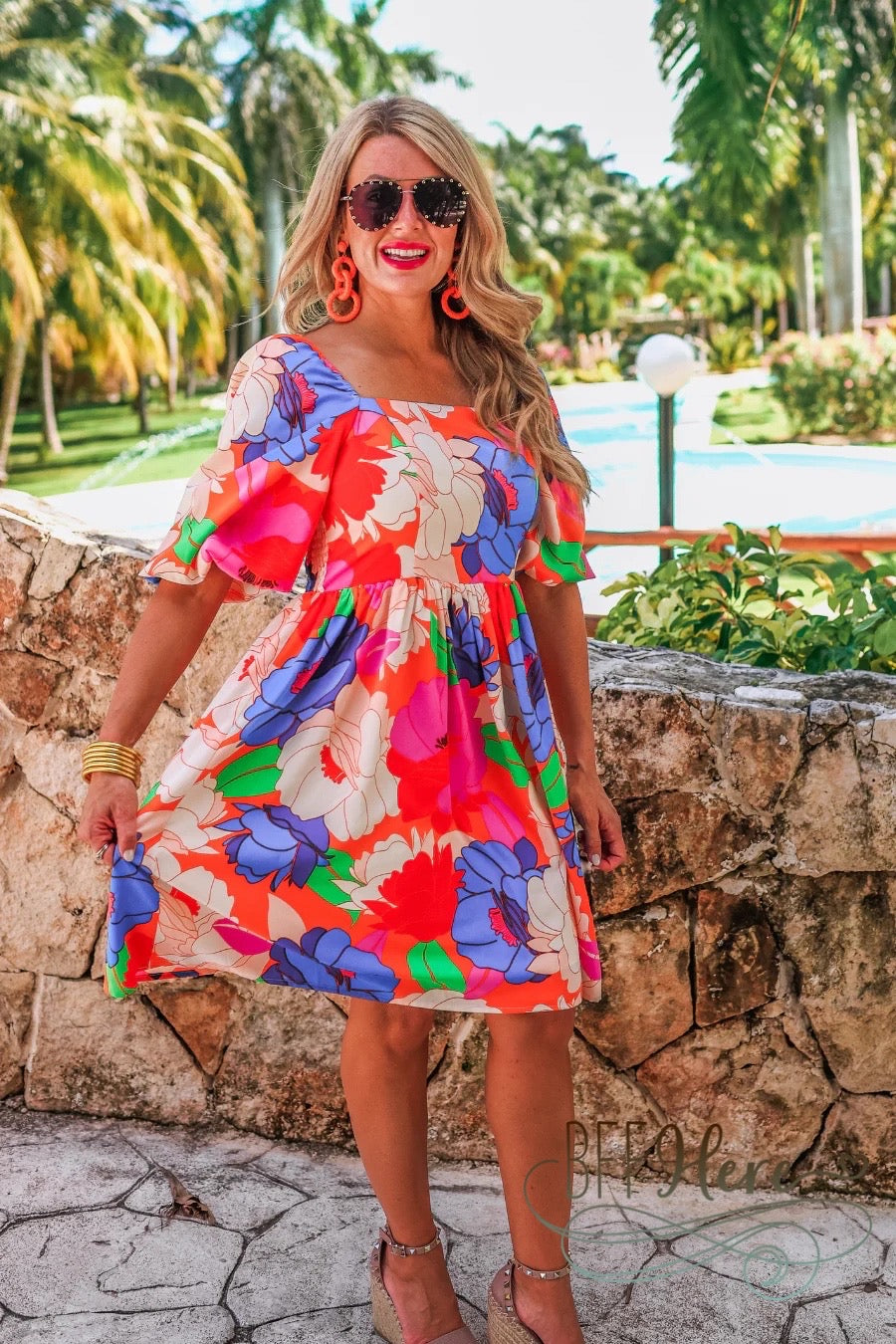 PREORDER-Feel The Heat Dress  by Jess Lea (Ships Beginning of June) - BFF Here