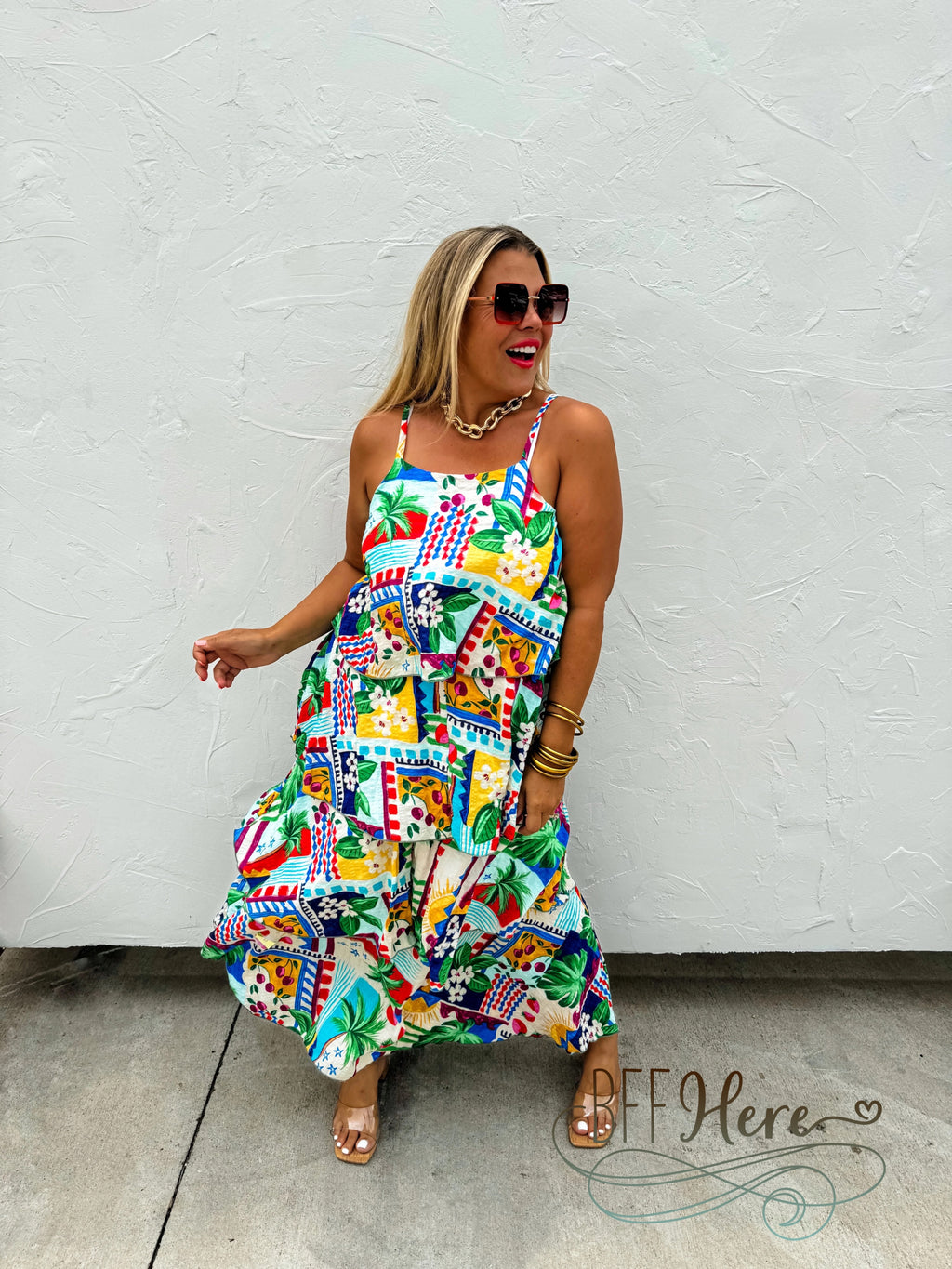 PREORDER: Summer in Barcelona Dress by Blakeley (Ships Middle of July) - BFF Here