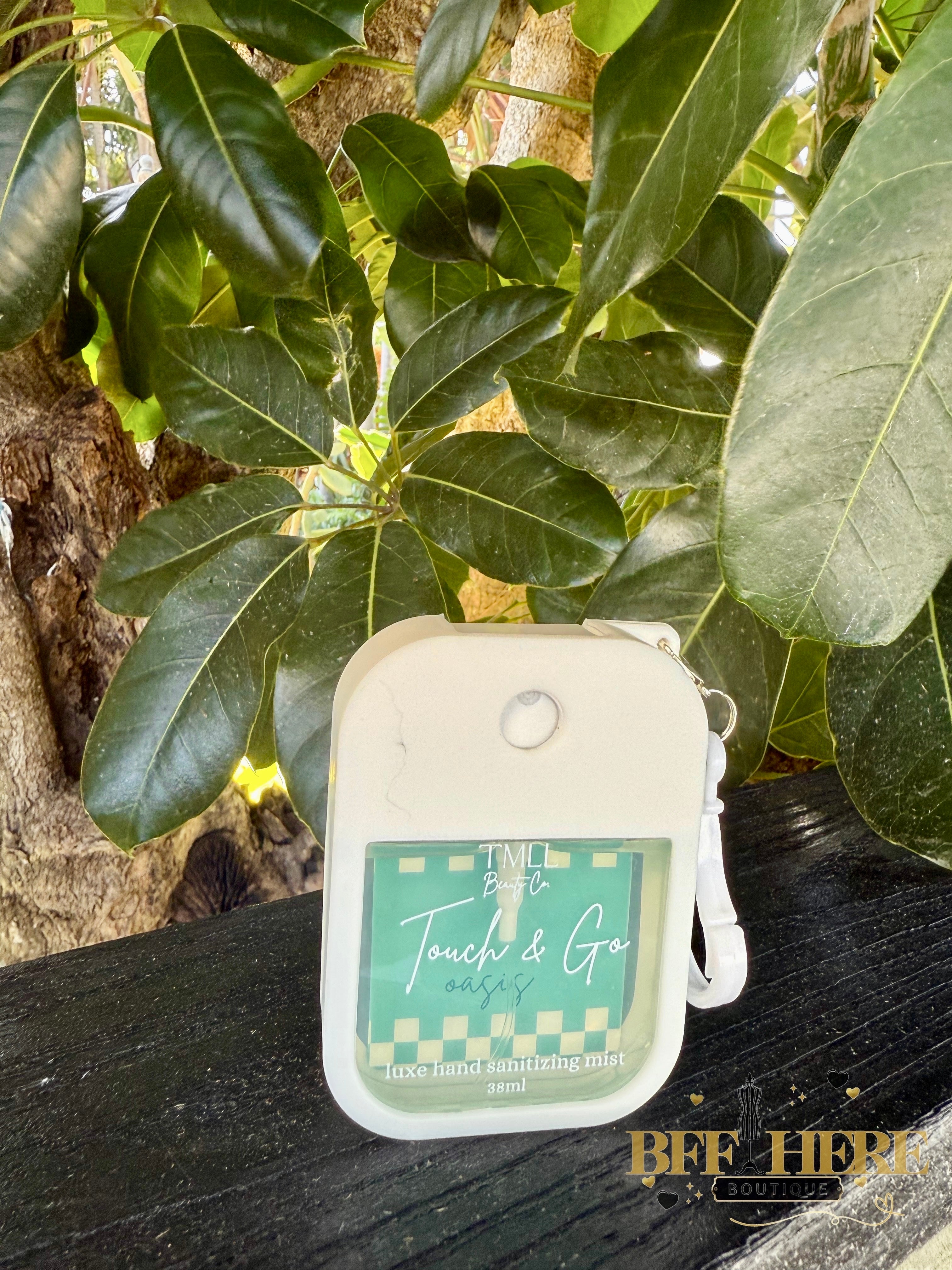 Touch & Go Luxe Hand Sanitizer Mist by TMLL Beauty (Choice of Fragrance) - BFF Here