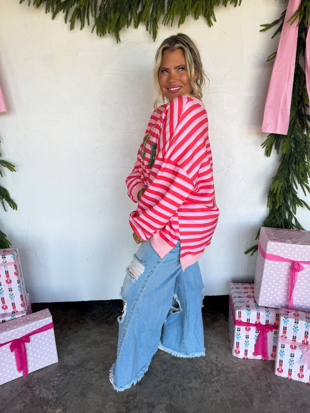 PREORDER: Jolly & Merry Oversized Pullover by Blakeley (ETA: October)