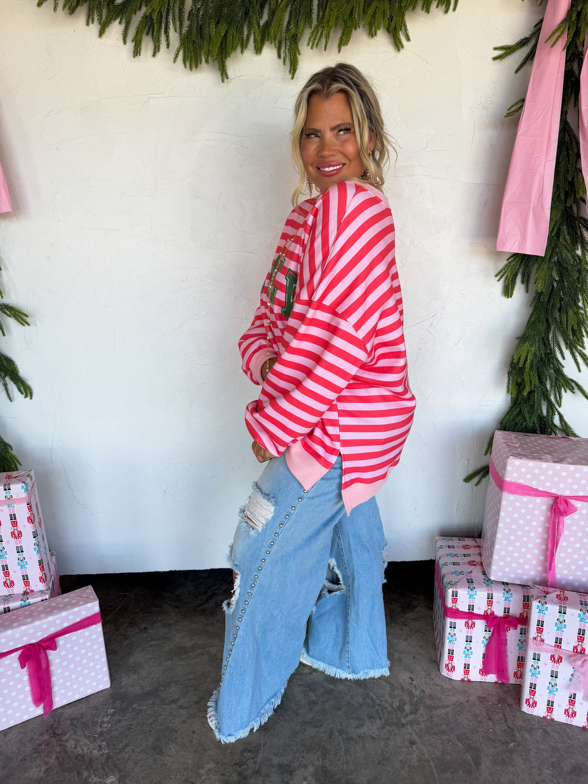 PREORDER: Jolly & Merry Oversized Pullover by Blakeley (ETA: October)