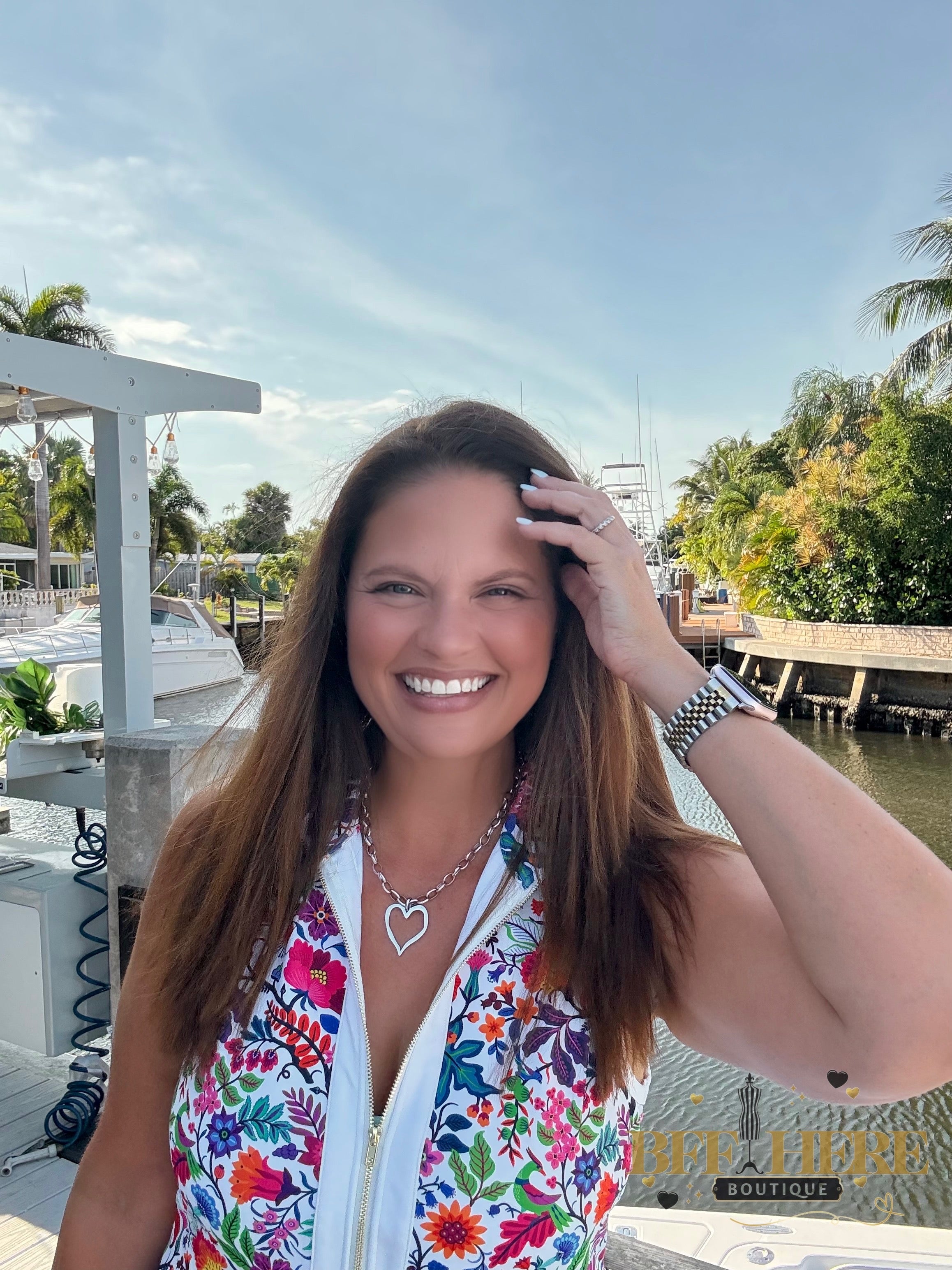 Everyday Zipper Dress / Fiesta Time White by Jess Lea - BFF Here