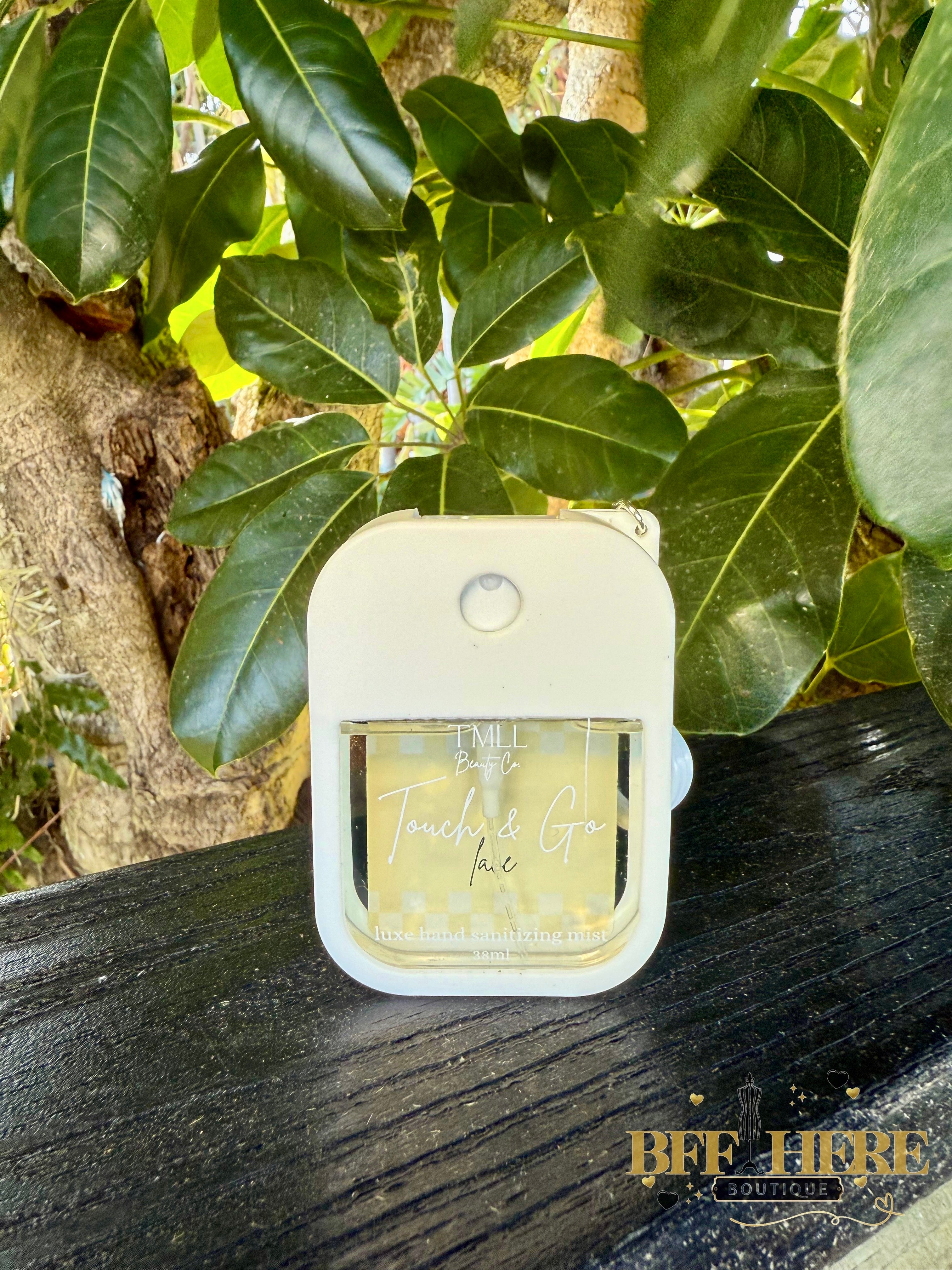 Touch & Go Luxe Hand Sanitizer Mist by TMLL Beauty (Choice of Fragrance) - BFF Here