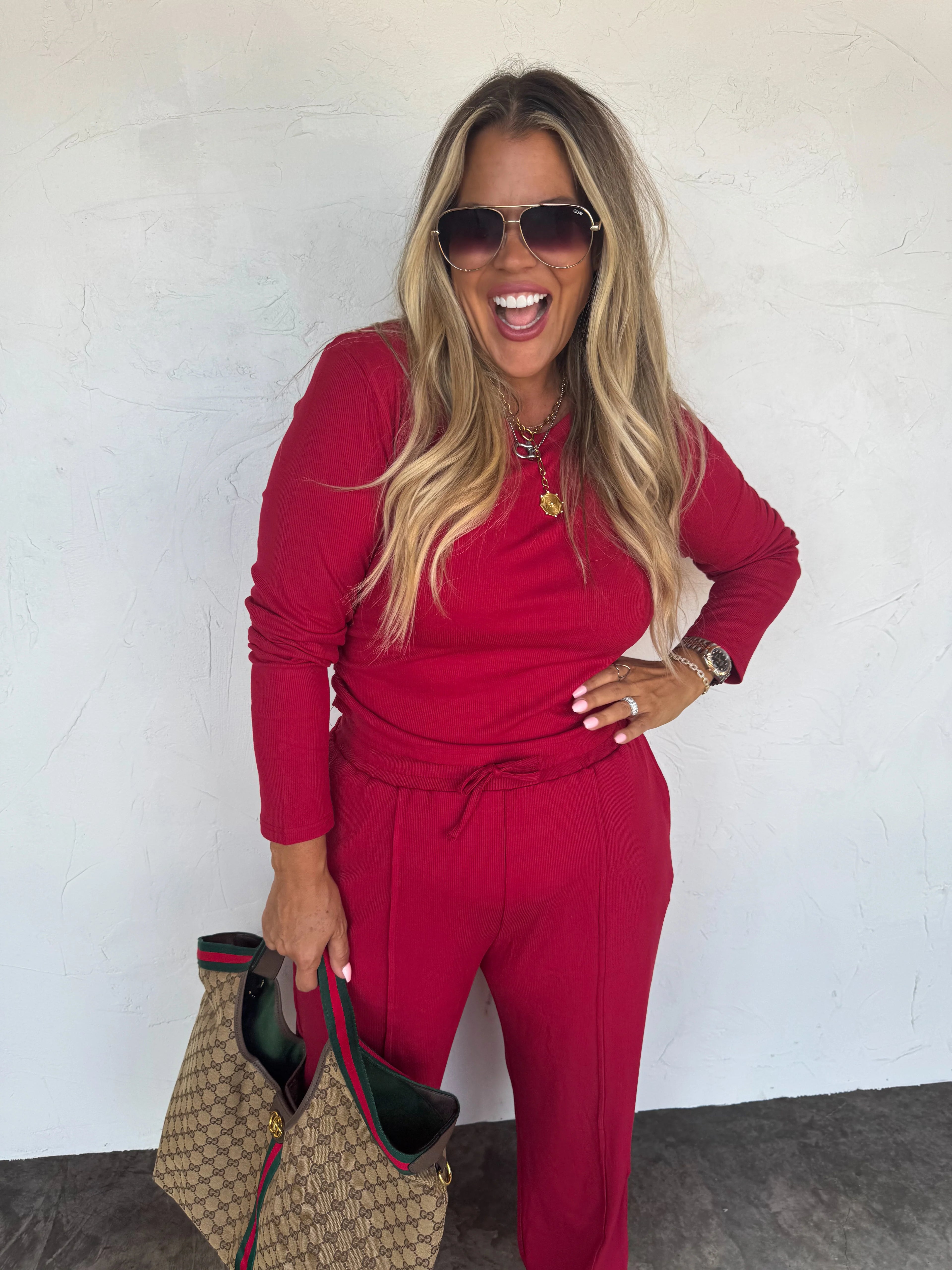 PREORDER: Sunday Ribbed Lounge Set by Blakeley (Mid December) - BFF Here