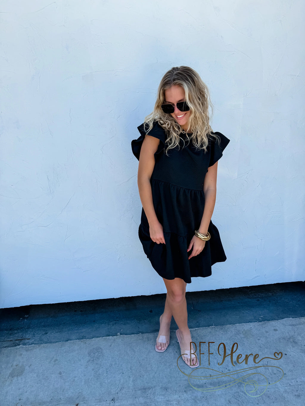 Love Me More Dress / Choice of Color - BFF Here