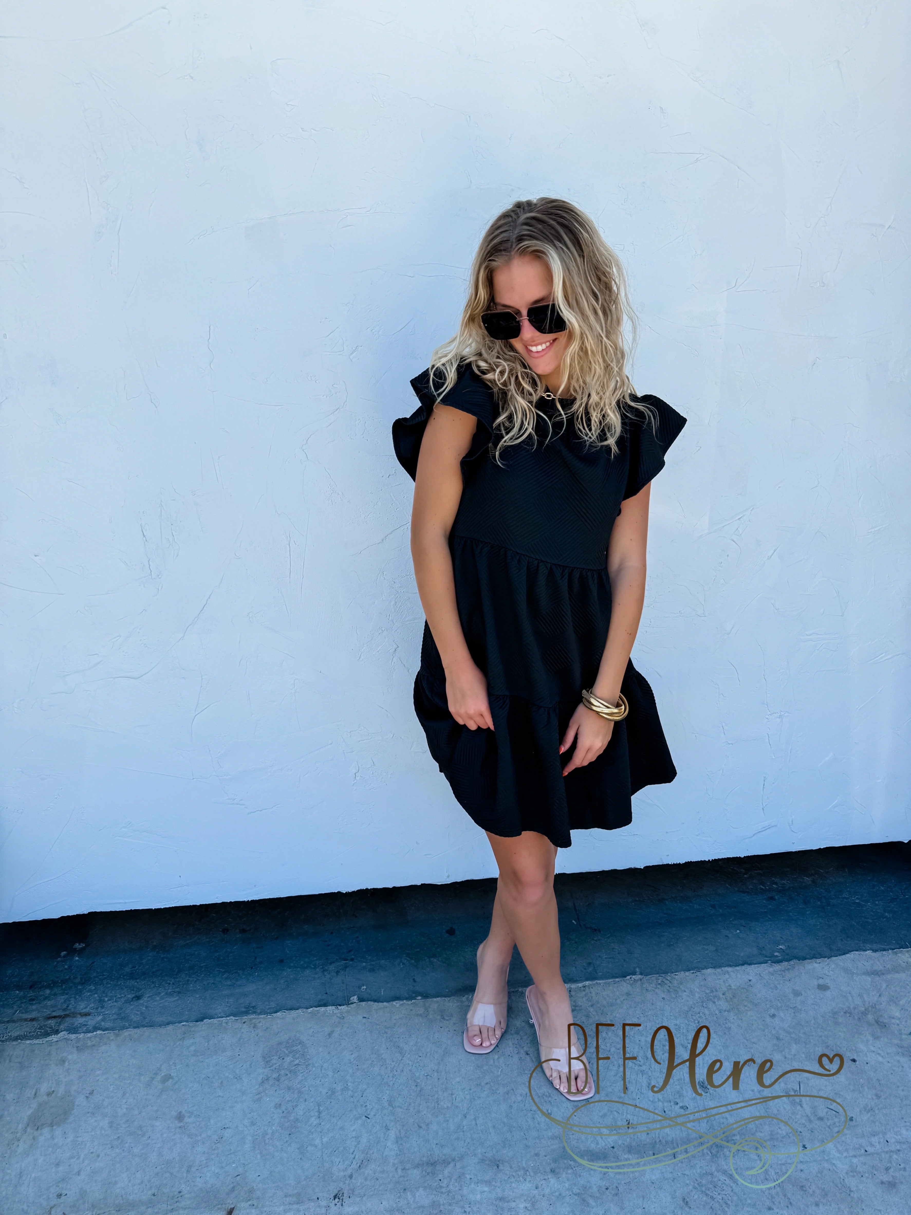 Love Me More Dress / Choice of Color - BFF Here