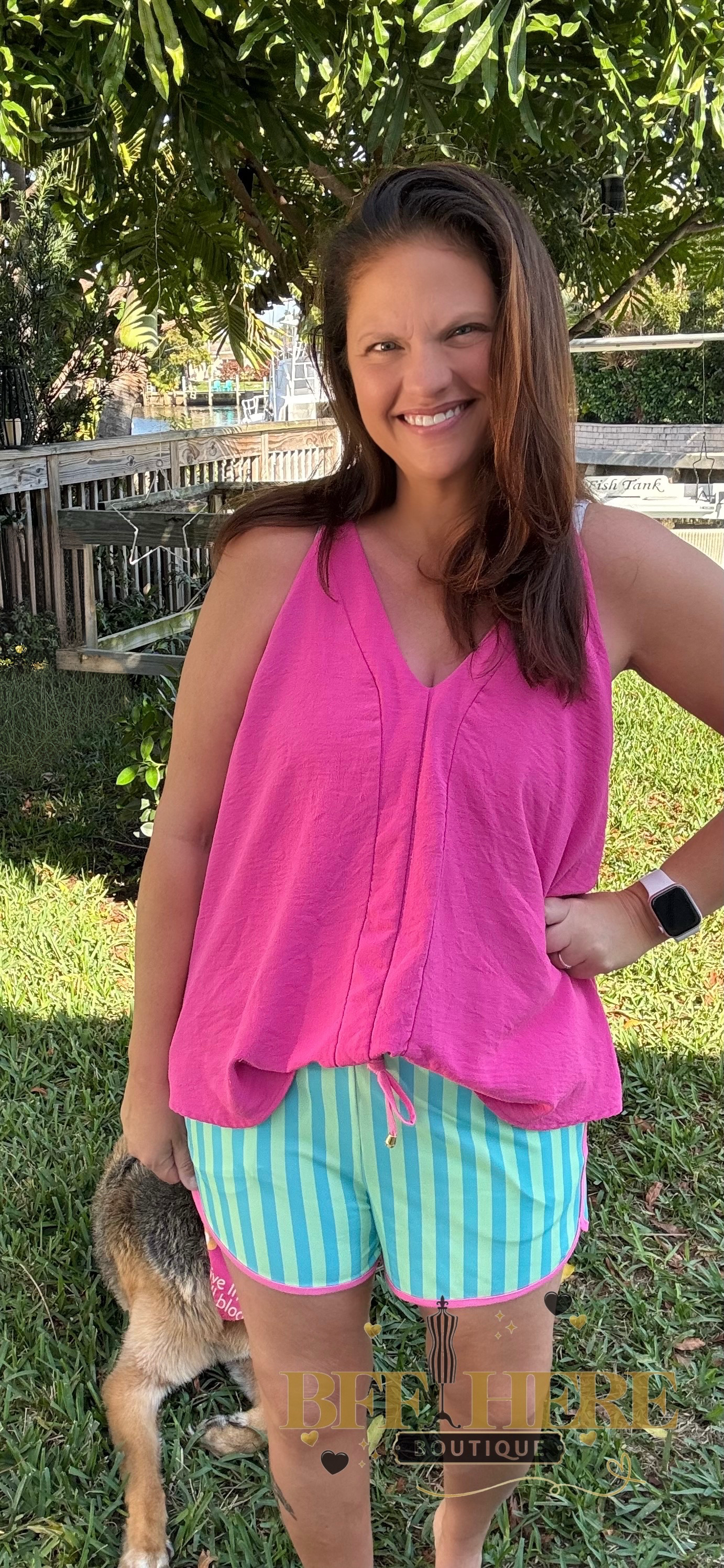 Seaside Stripes Everyday Shorts by Jess Lea - BFF Here