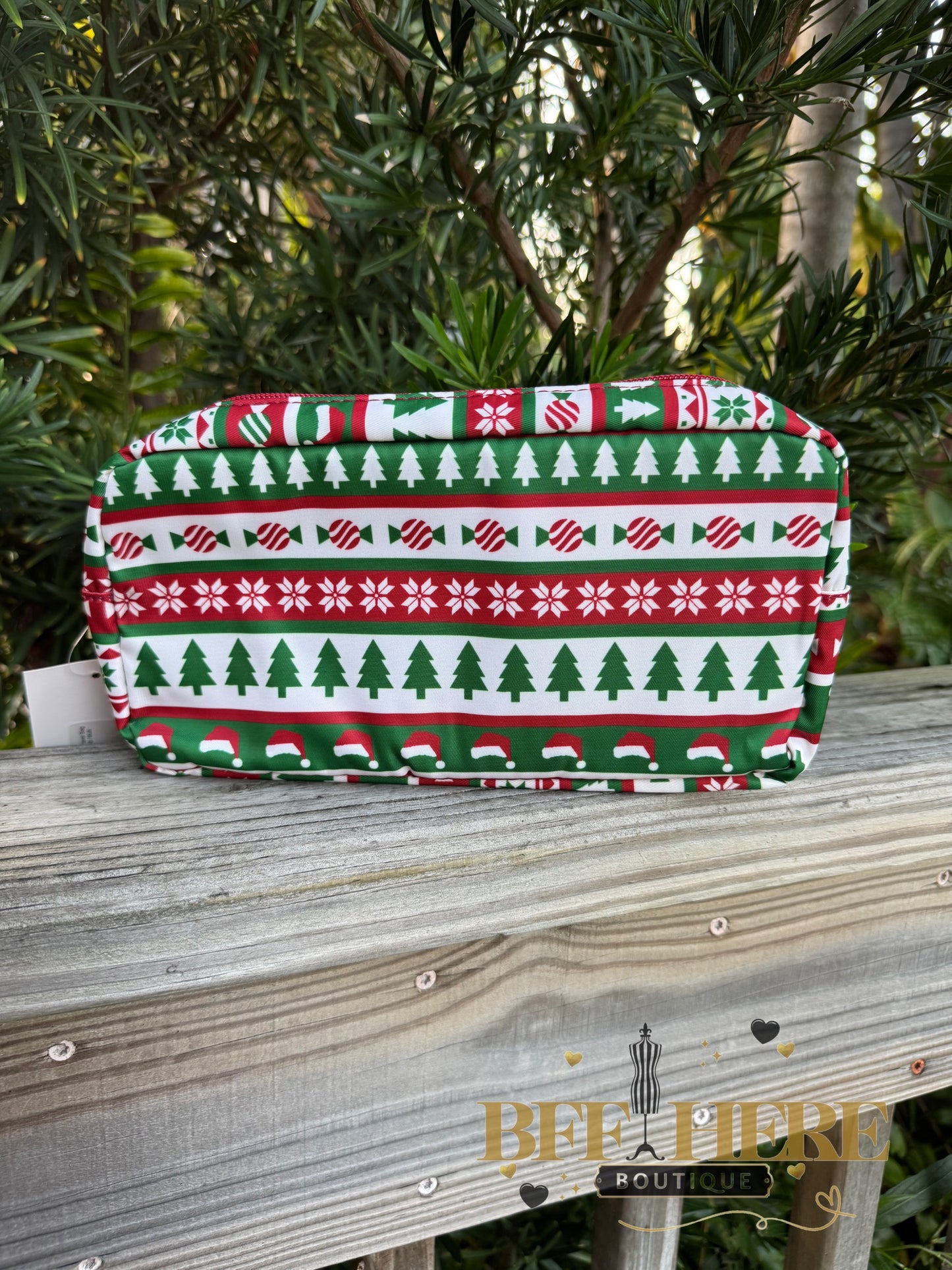 Cozy Christmas Travel Bag by Jess Lea