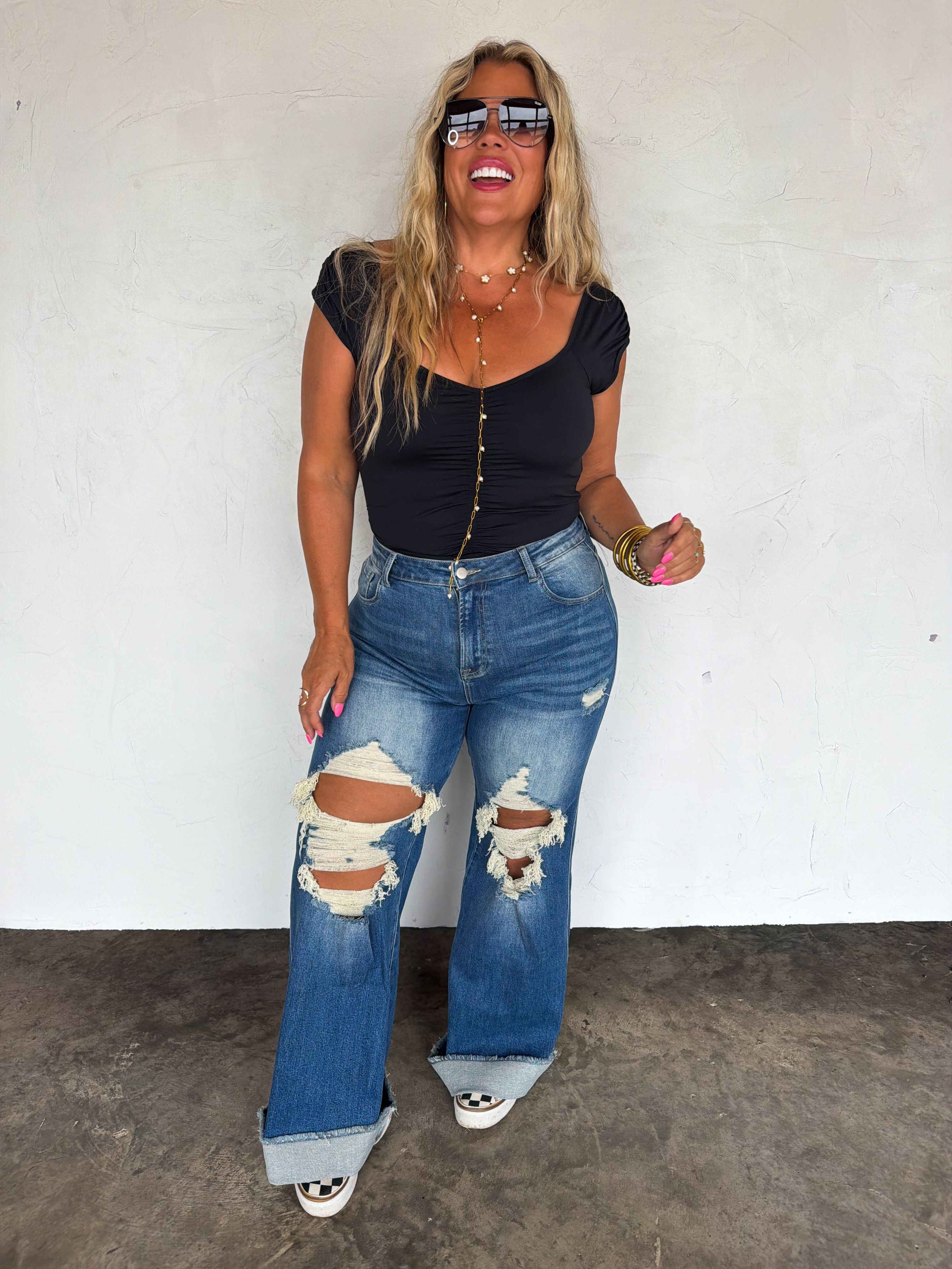 PREORDER: Blakeley Distressed Jeans by Blakeley (ETA: September)